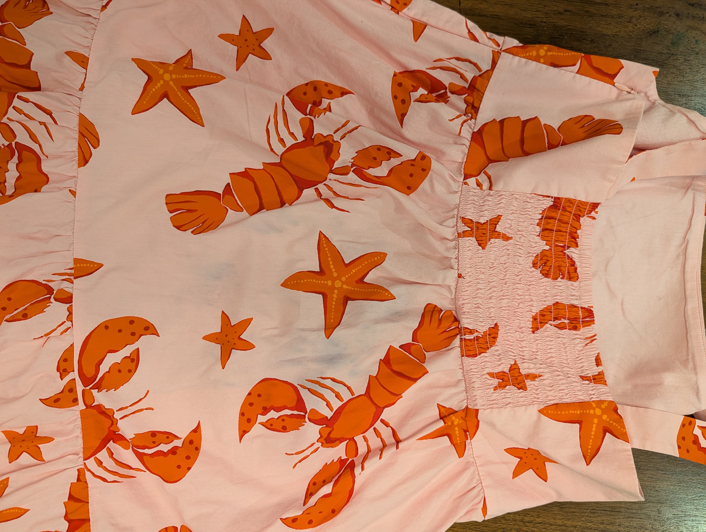 J.Crew Lobster Starfish Tiered Midi Dress – 14