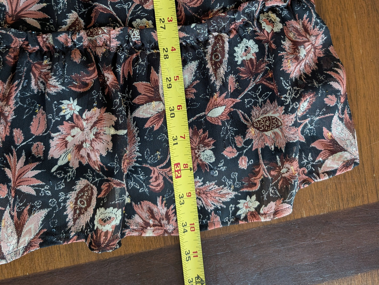 Madewell Floral Long Sleeve Dress - 8