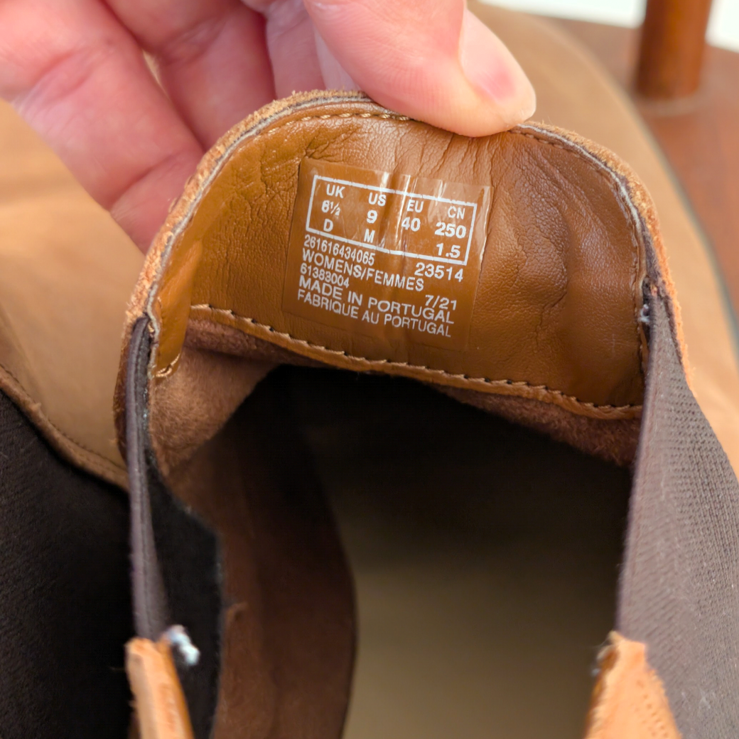 Clarks Ankle Chelsea Jodphur Boots Leather - 9