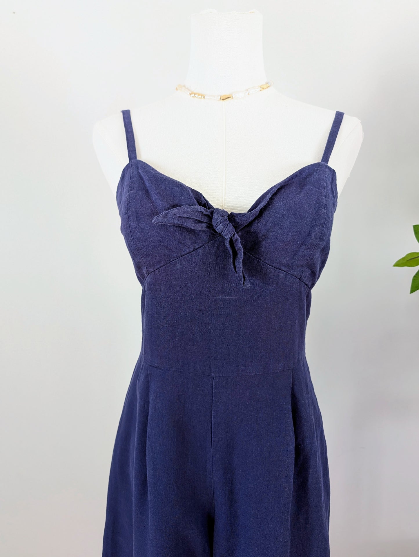 J.Crew Linen Cotton Jumpsuit - 2