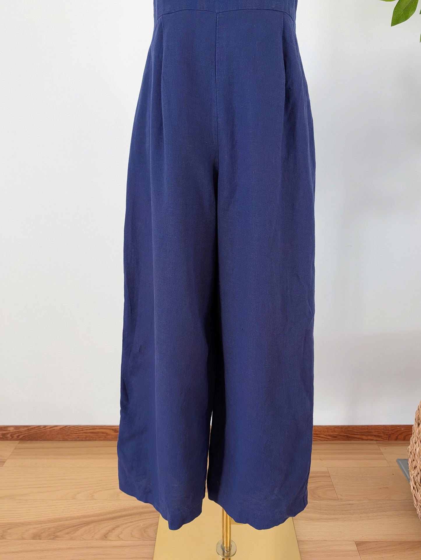J.Crew Linen Cotton Jumpsuit - 2