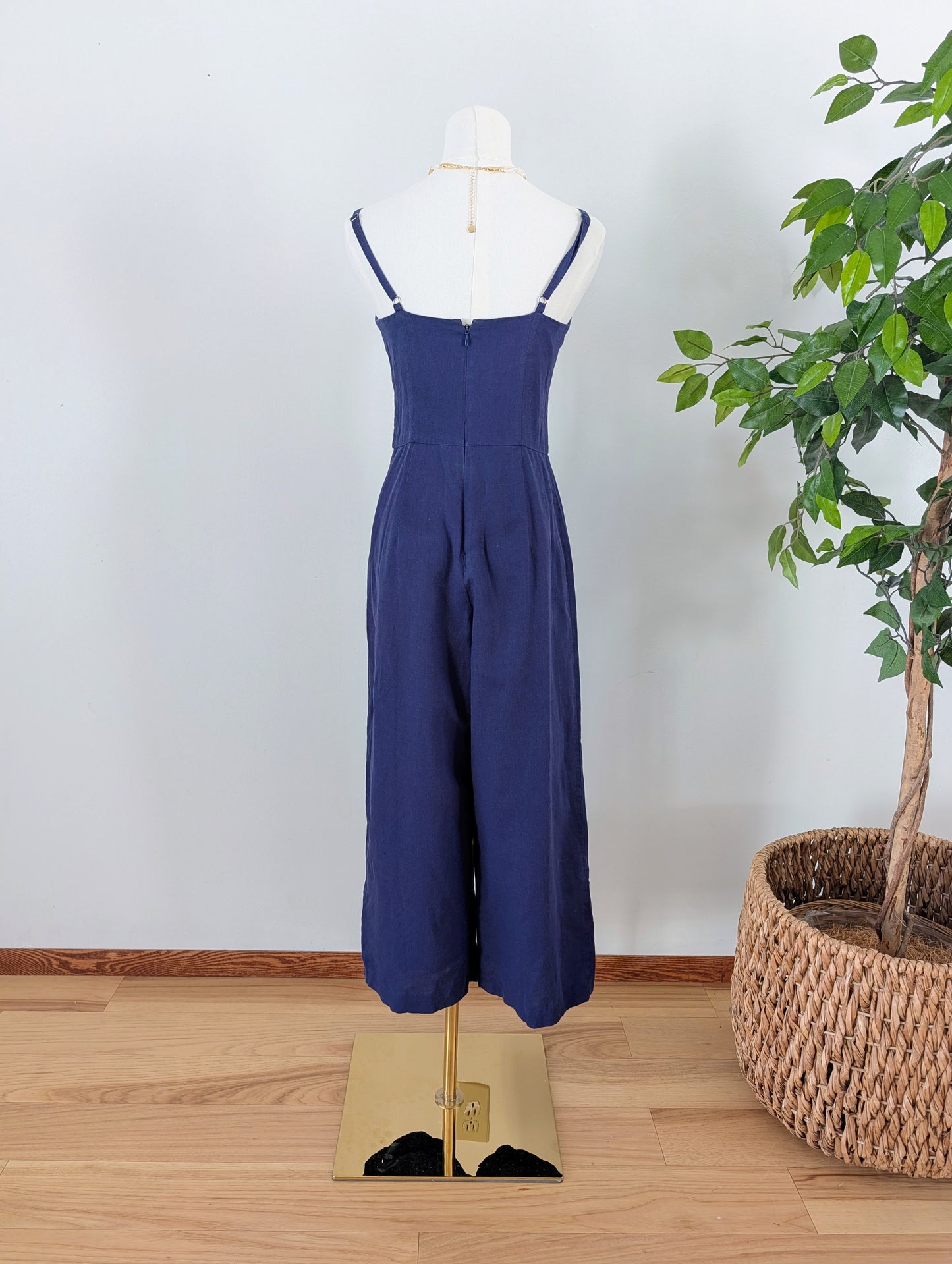 J.Crew Linen Cotton Jumpsuit - 2