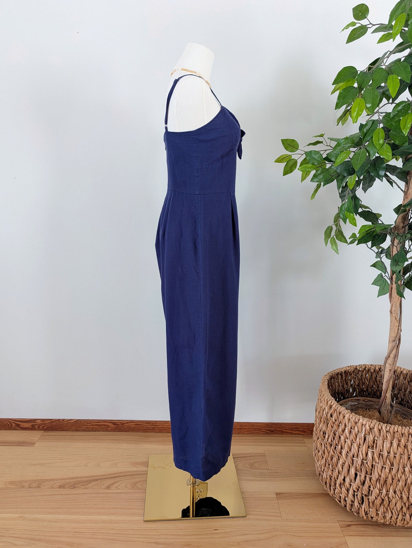J.Crew Linen Cotton Jumpsuit - 2