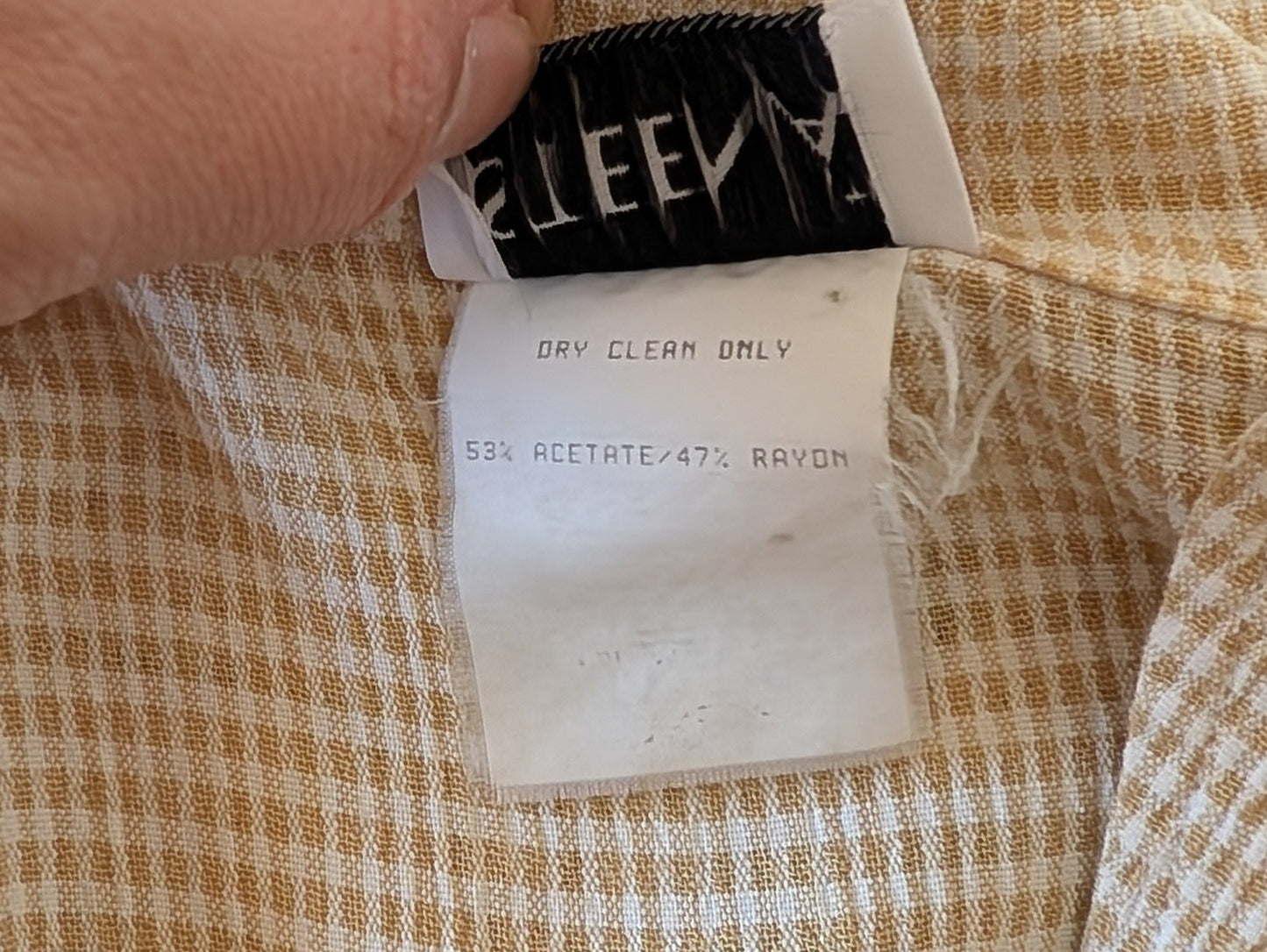 Vintage Gingham Plaid Romper - M