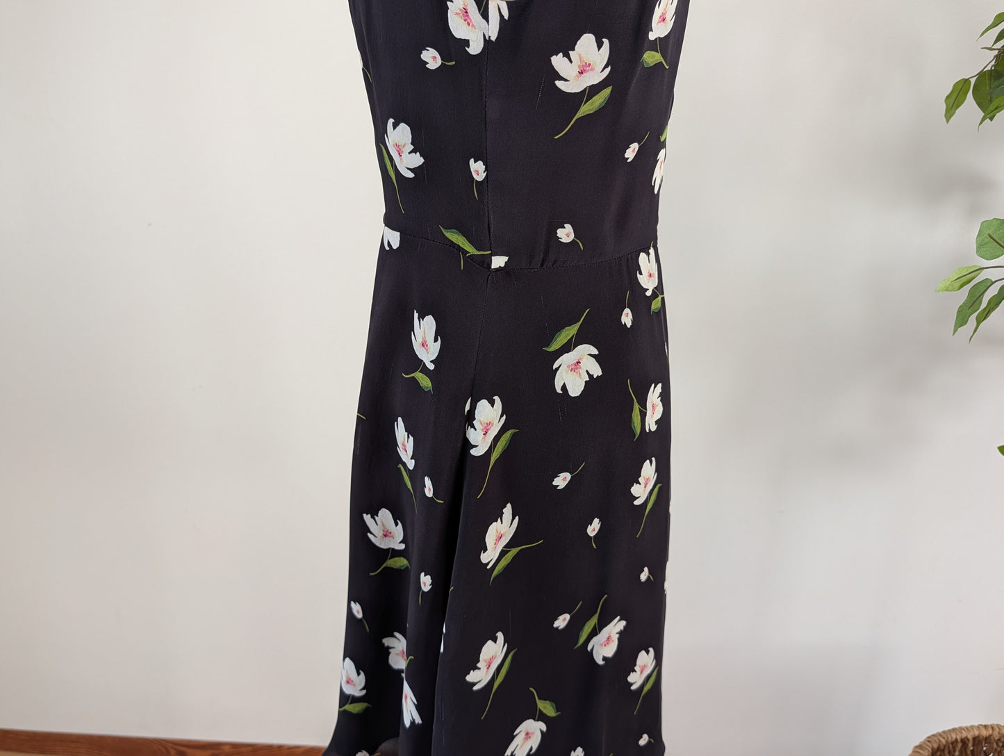 MILLY Silk Floral Mini Dress - 6/S