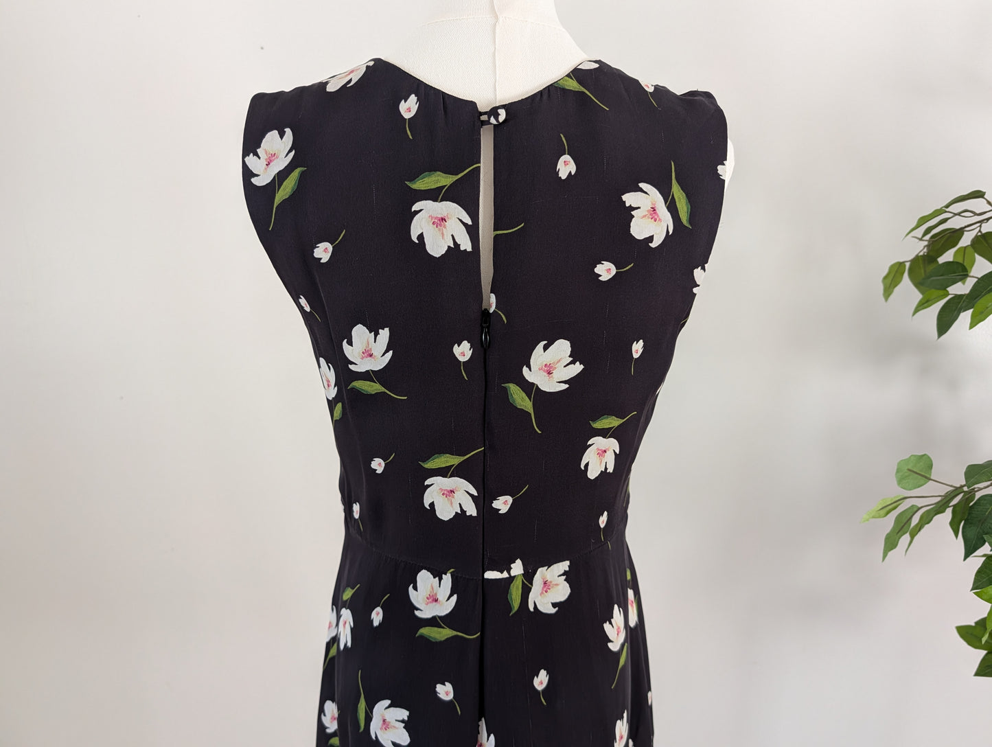MILLY Silk Floral Mini Dress - 6/S