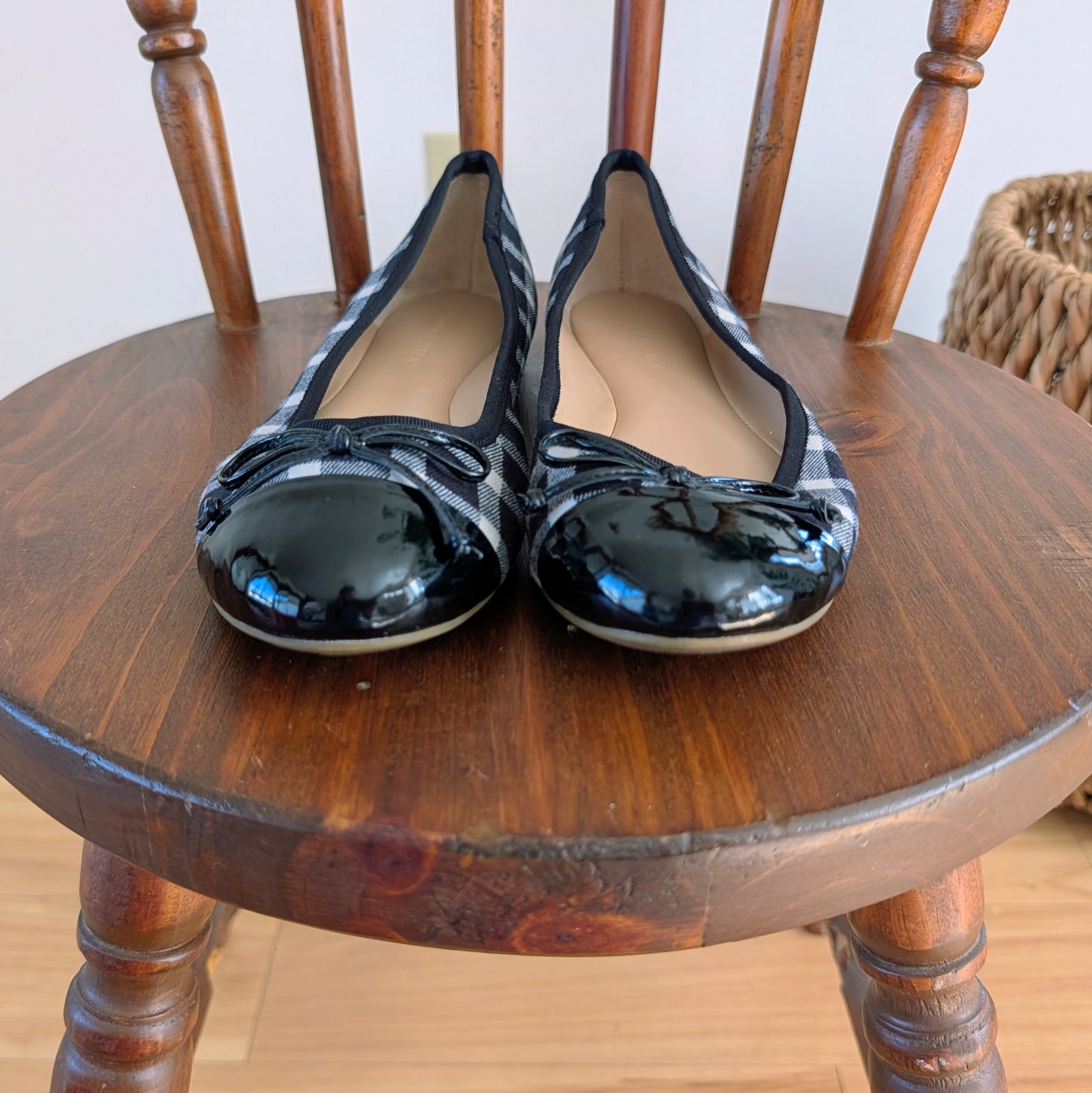 Banana Republic Gingham Ballet Flats - 9