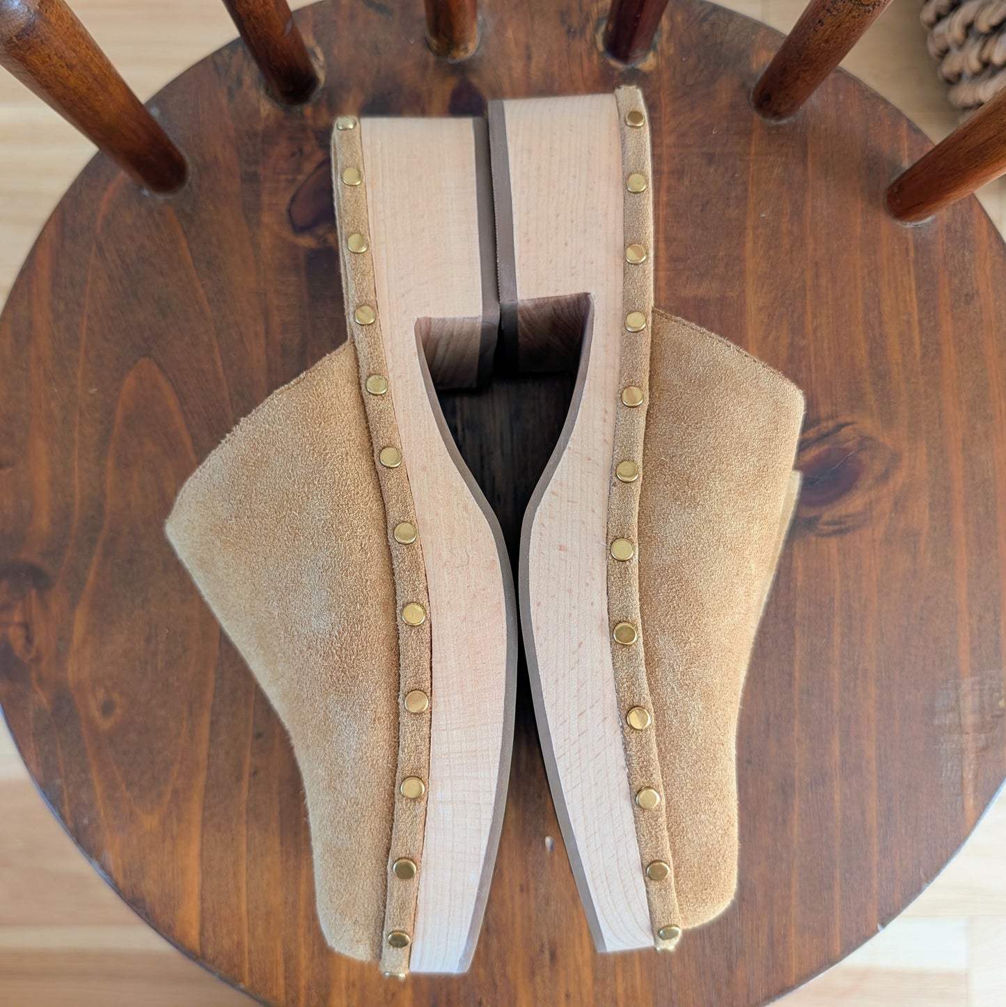 J.Crew Suede Leather Clogs - 7