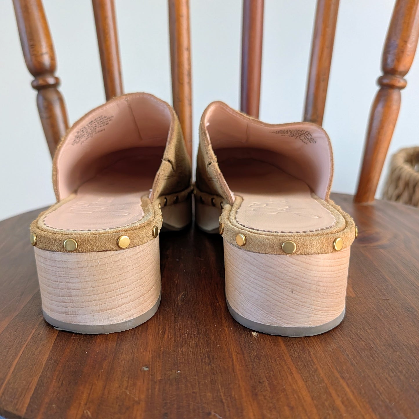 J.Crew Suede Leather Clogs - 7