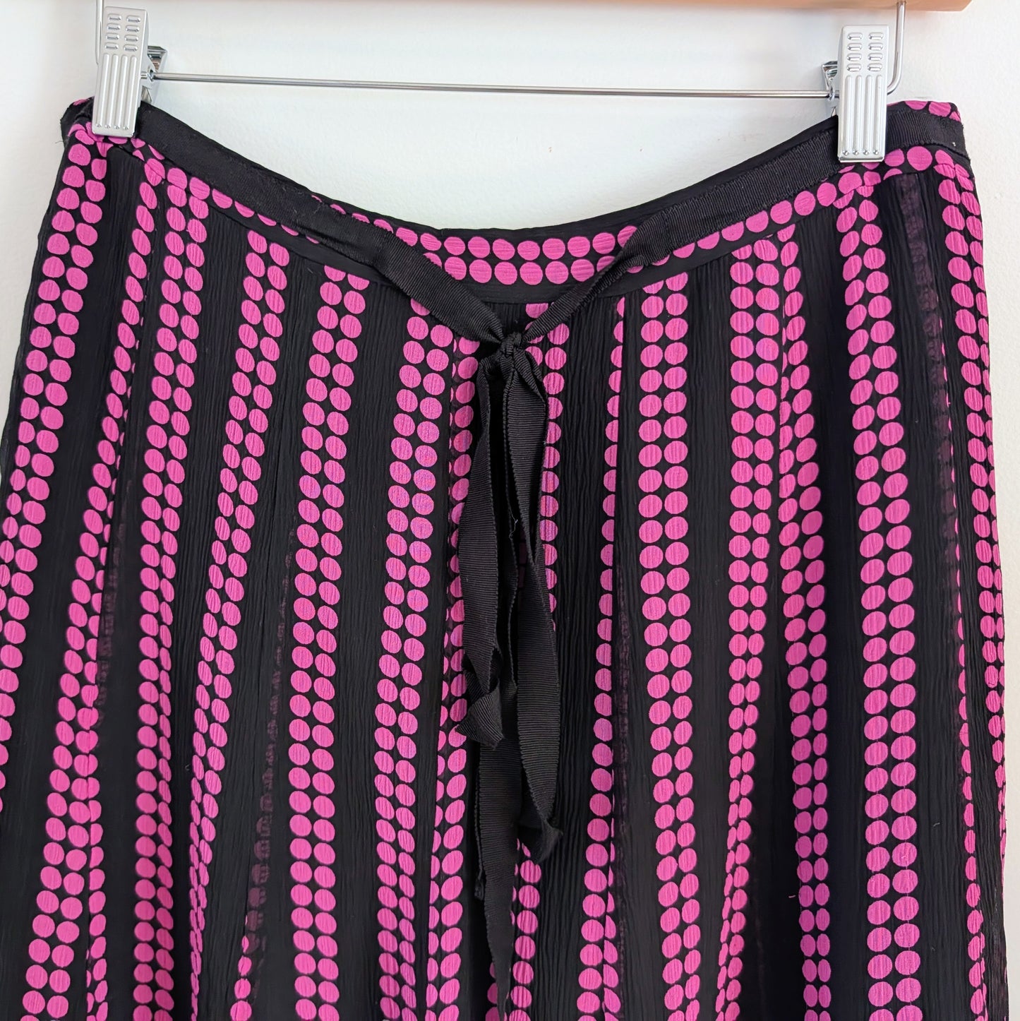 Vintage Silk Polkadot Skirt - 12