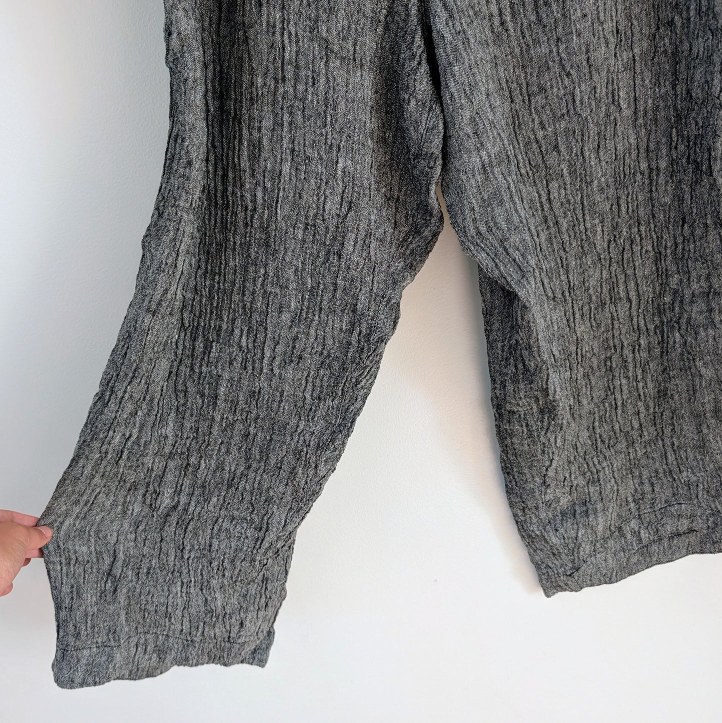 Liv Linen Crinkle Textured Pants - XXL