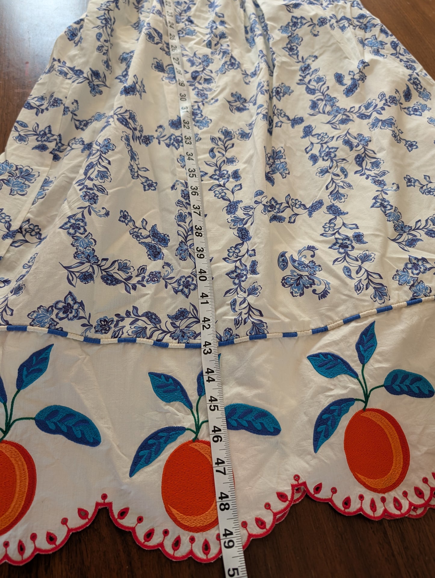 Rails Cotton Contemporary Floral Maxi Dress - XS