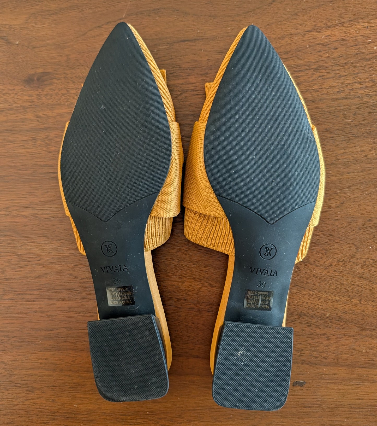 VIVAIA Pointed Toe Knot Comfortable Shoes - 39/8