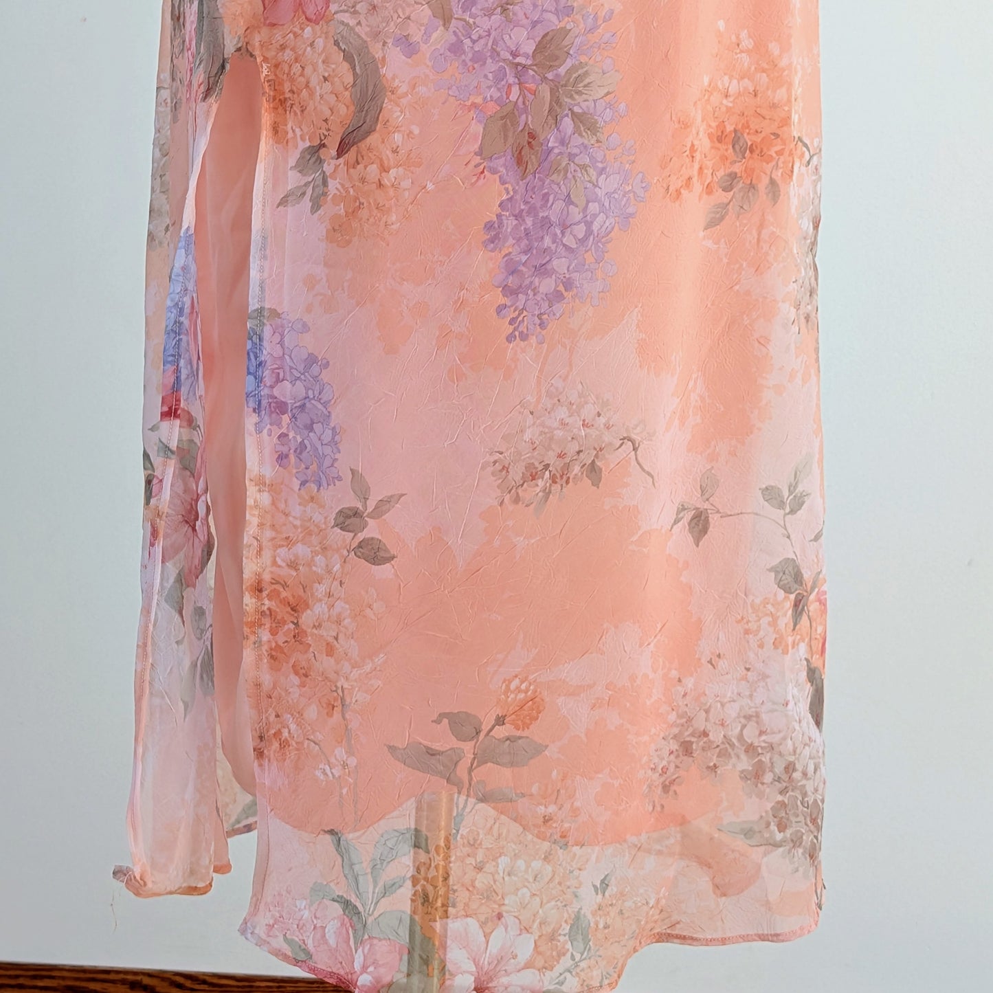 NWT Vintage Karin Stevens Floral Midi Dress - 10