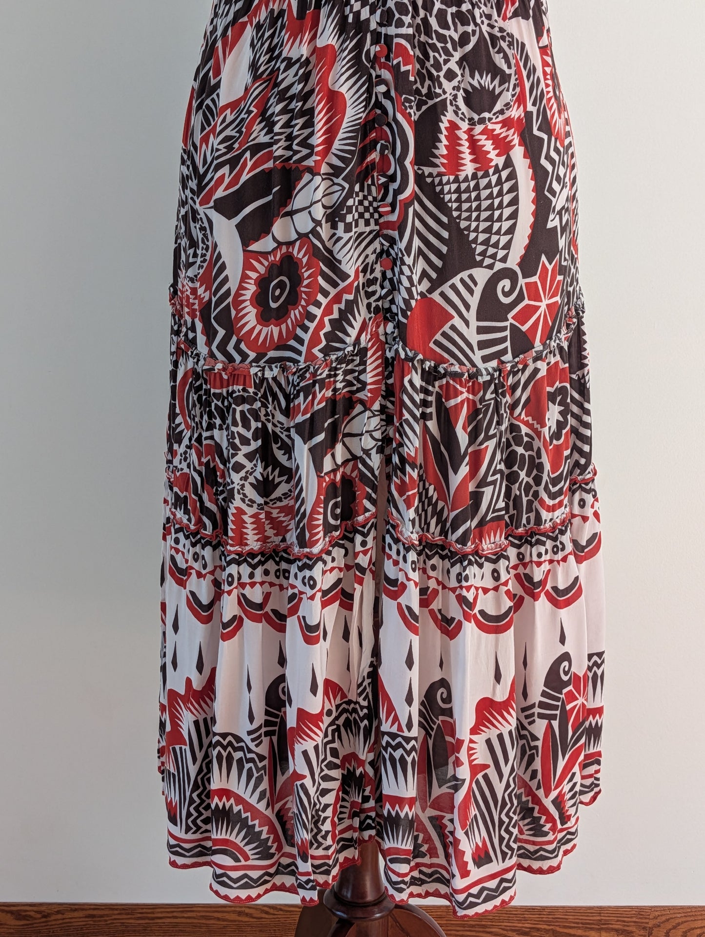 A for Anthropologie Abstract Midi Dress – XLP