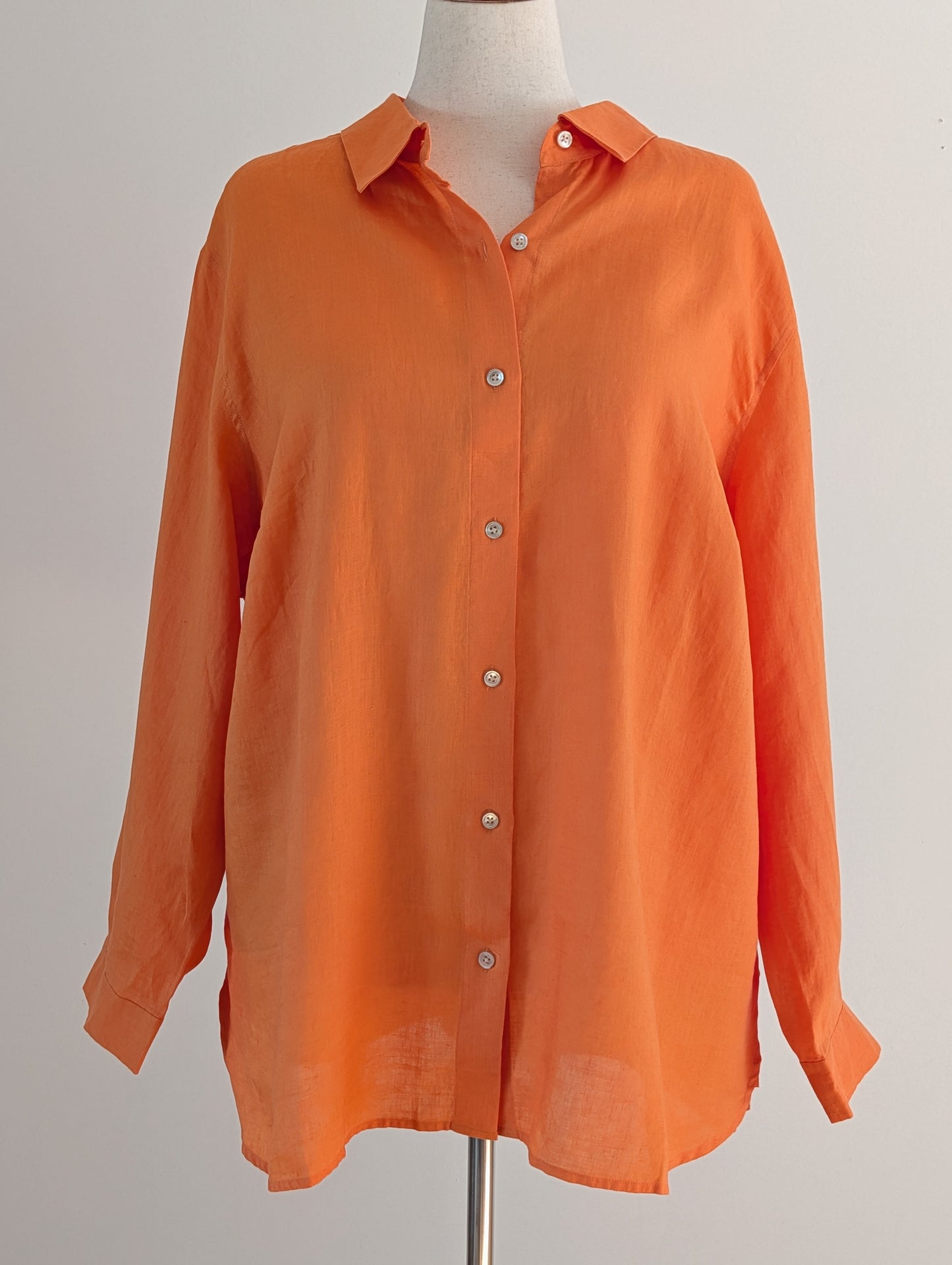 NWT J.Jill 100% Linen Button-Down Shirt – 3X