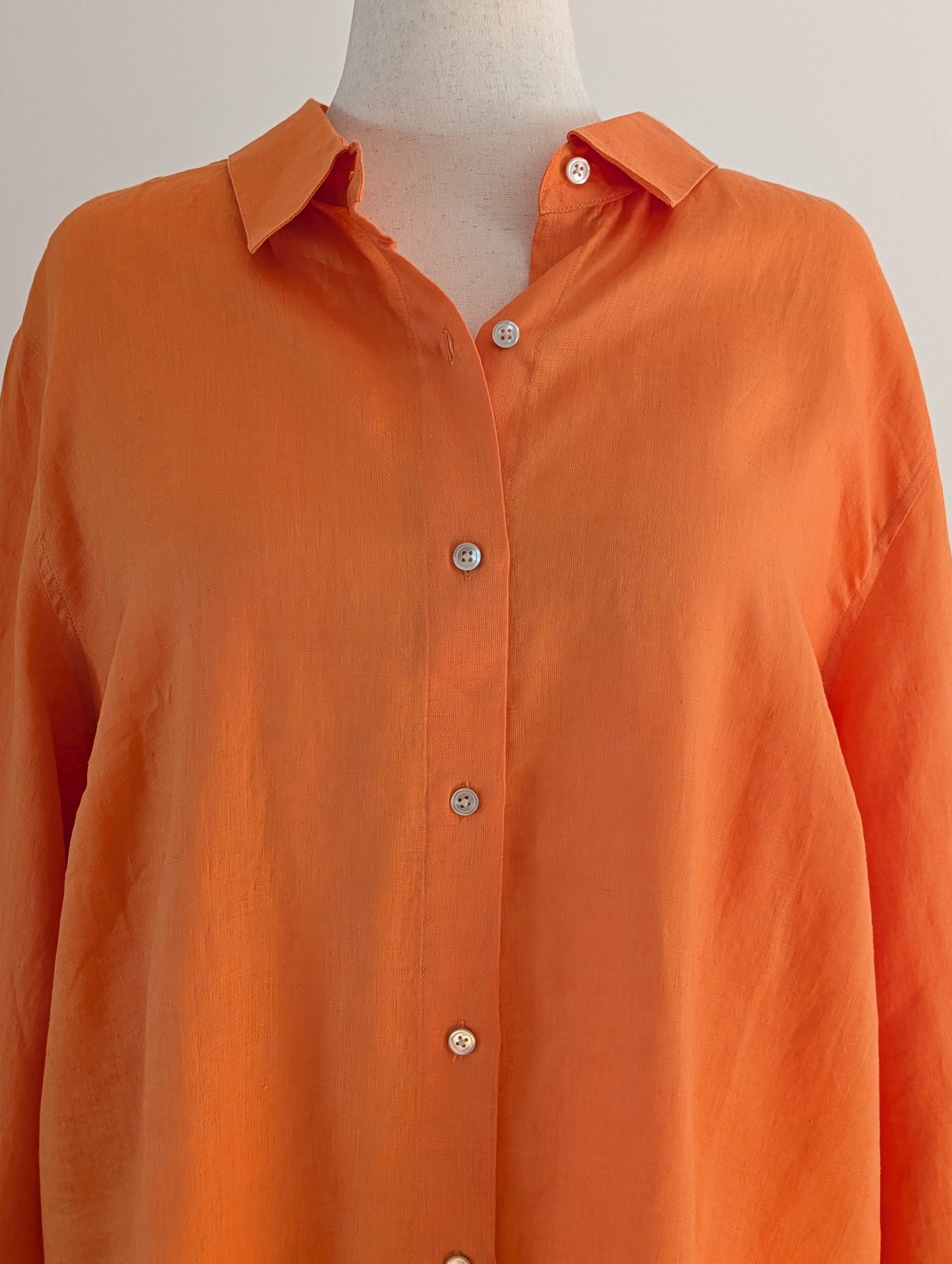 NWT J.Jill 100% Linen Button-Down Shirt – 3X
