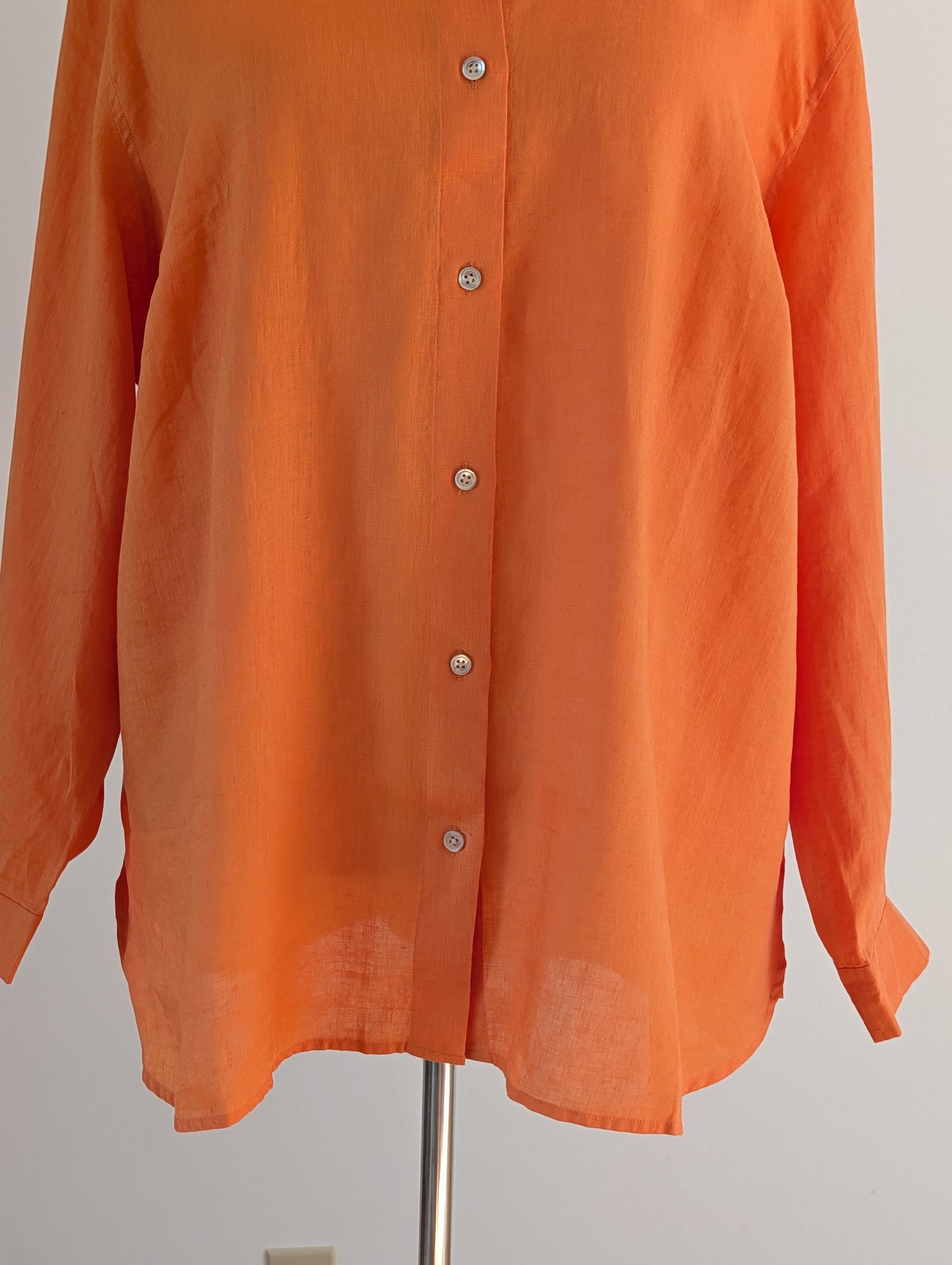 NWT J.Jill 100% Linen Button-Down Shirt – 3X