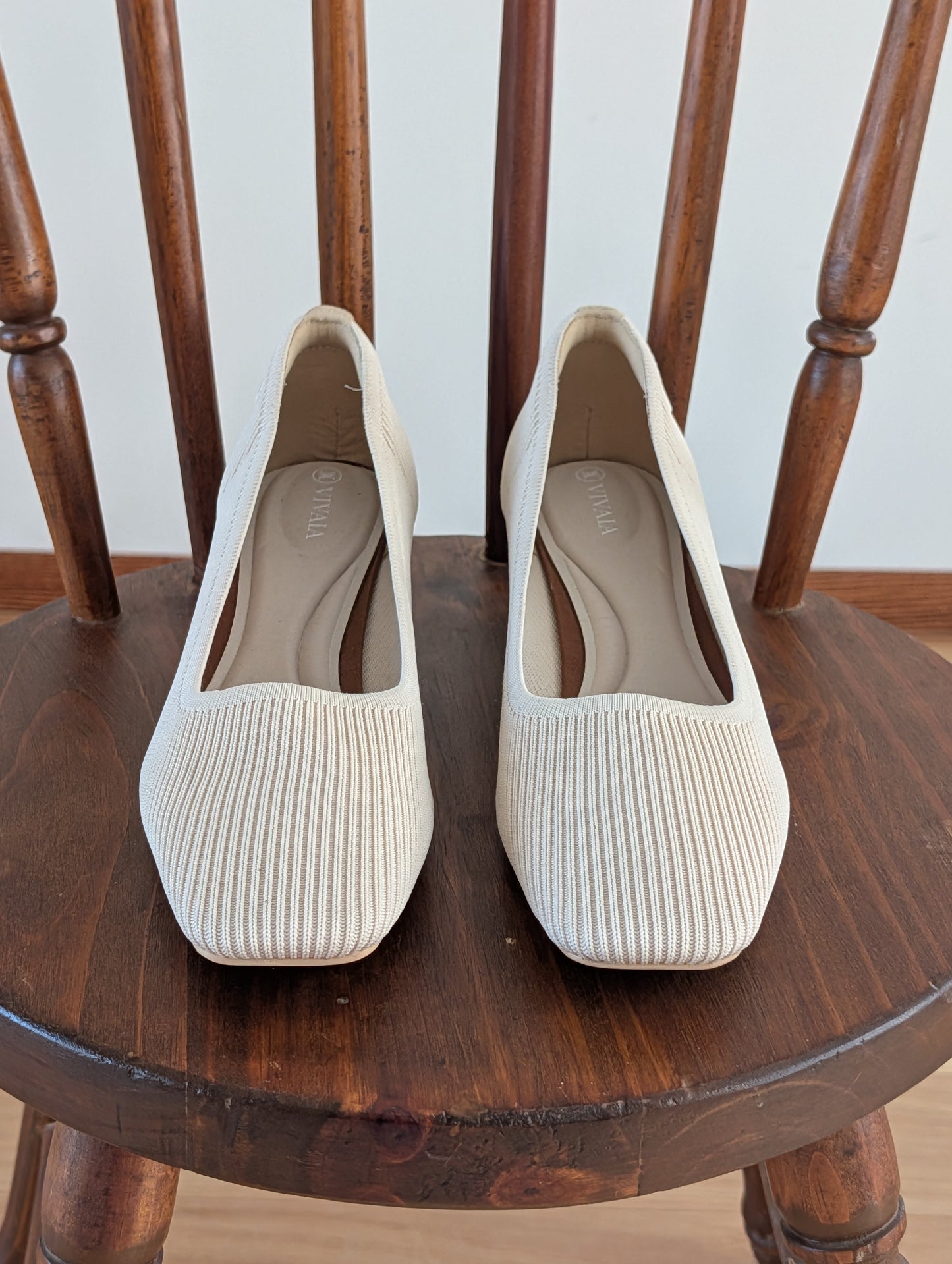 VIVAIA Melody Pro Almond Square Toe Heels – 11