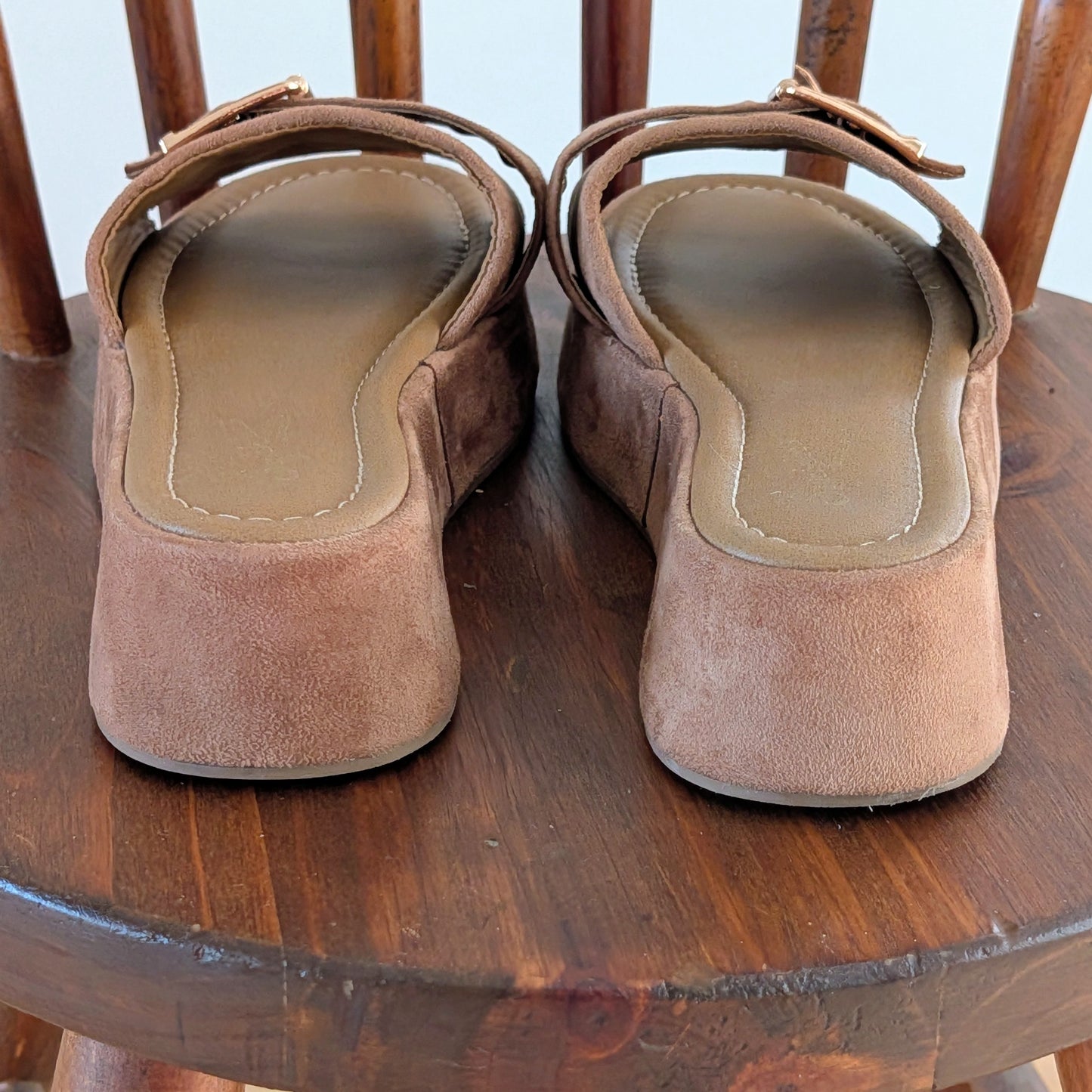 Seychelles Poppy Faux Suede Platform Sandals – 9