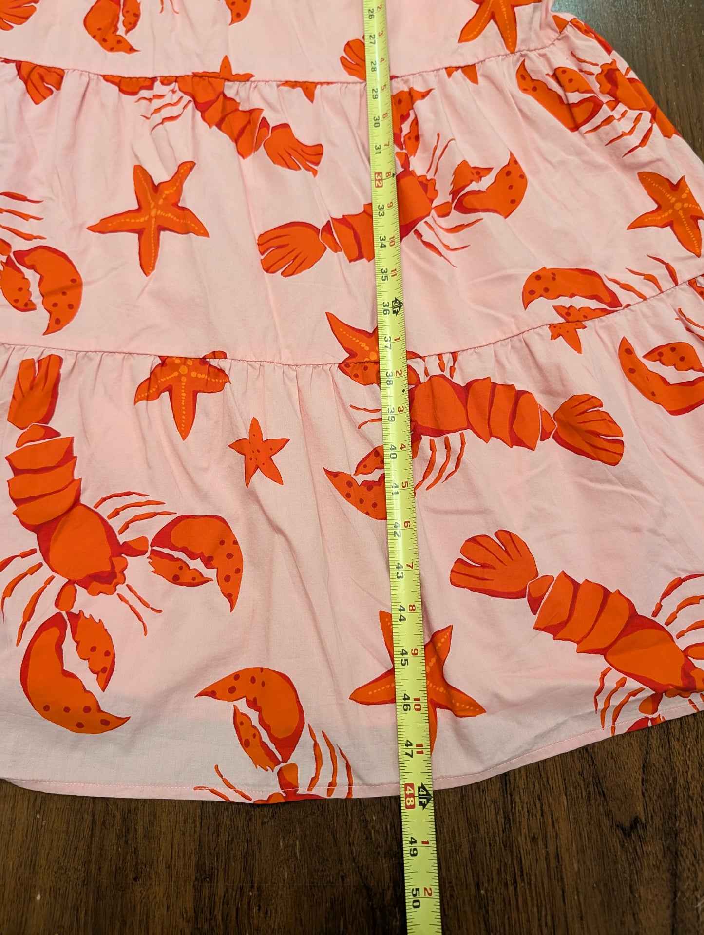 J.Crew Lobster Starfish Tiered Midi Dress – 14