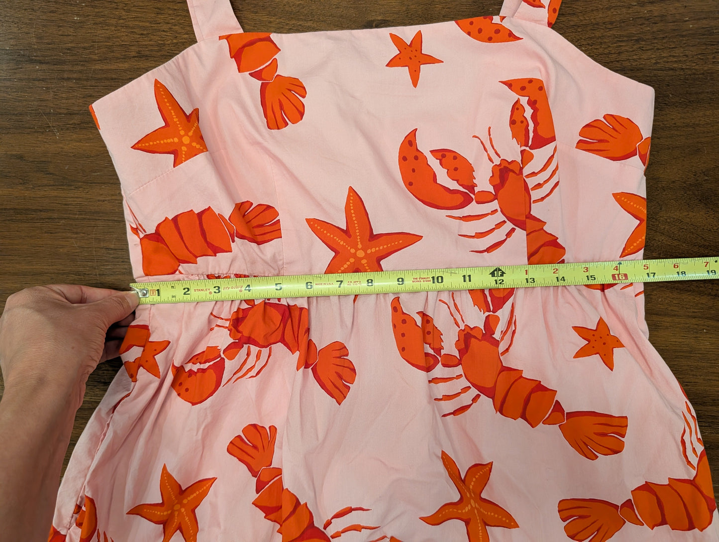 J.Crew Lobster Starfish Tiered Midi Dress – 14