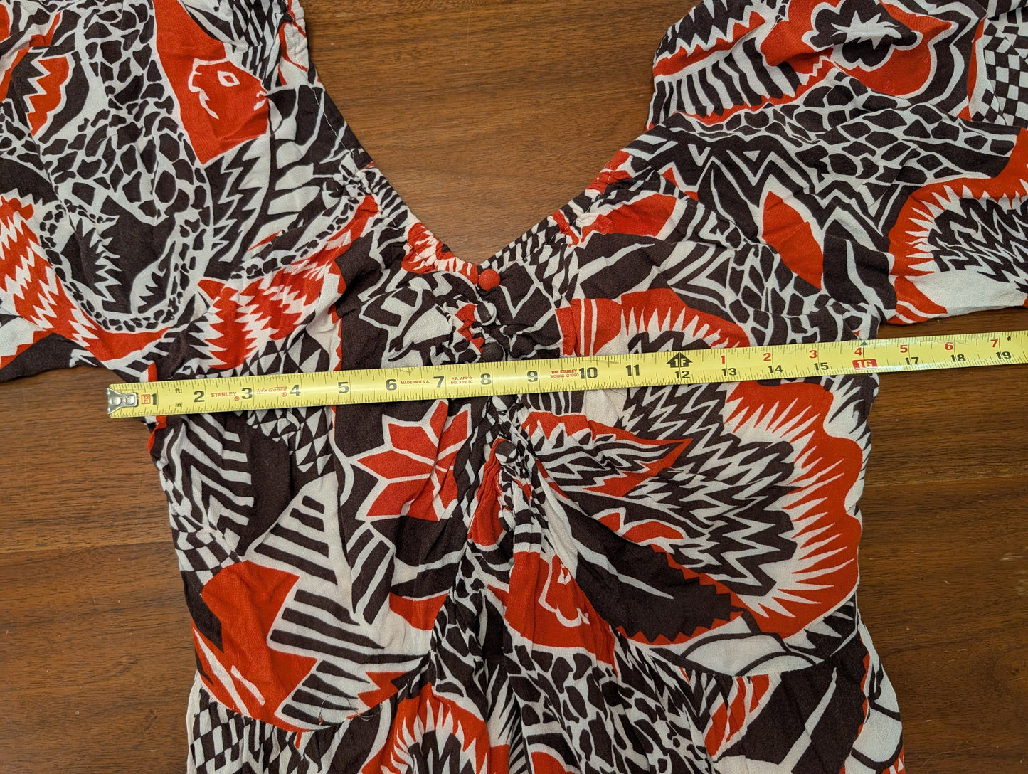 A for Anthropologie Abstract Midi Dress – XLP