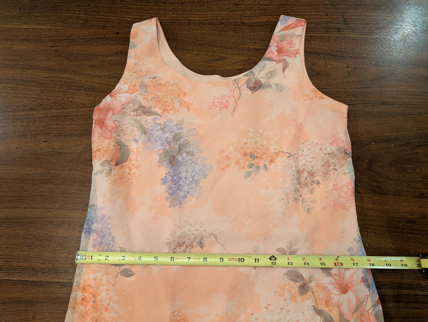 NWT Vintage Karin Stevens Floral Midi Dress - 10