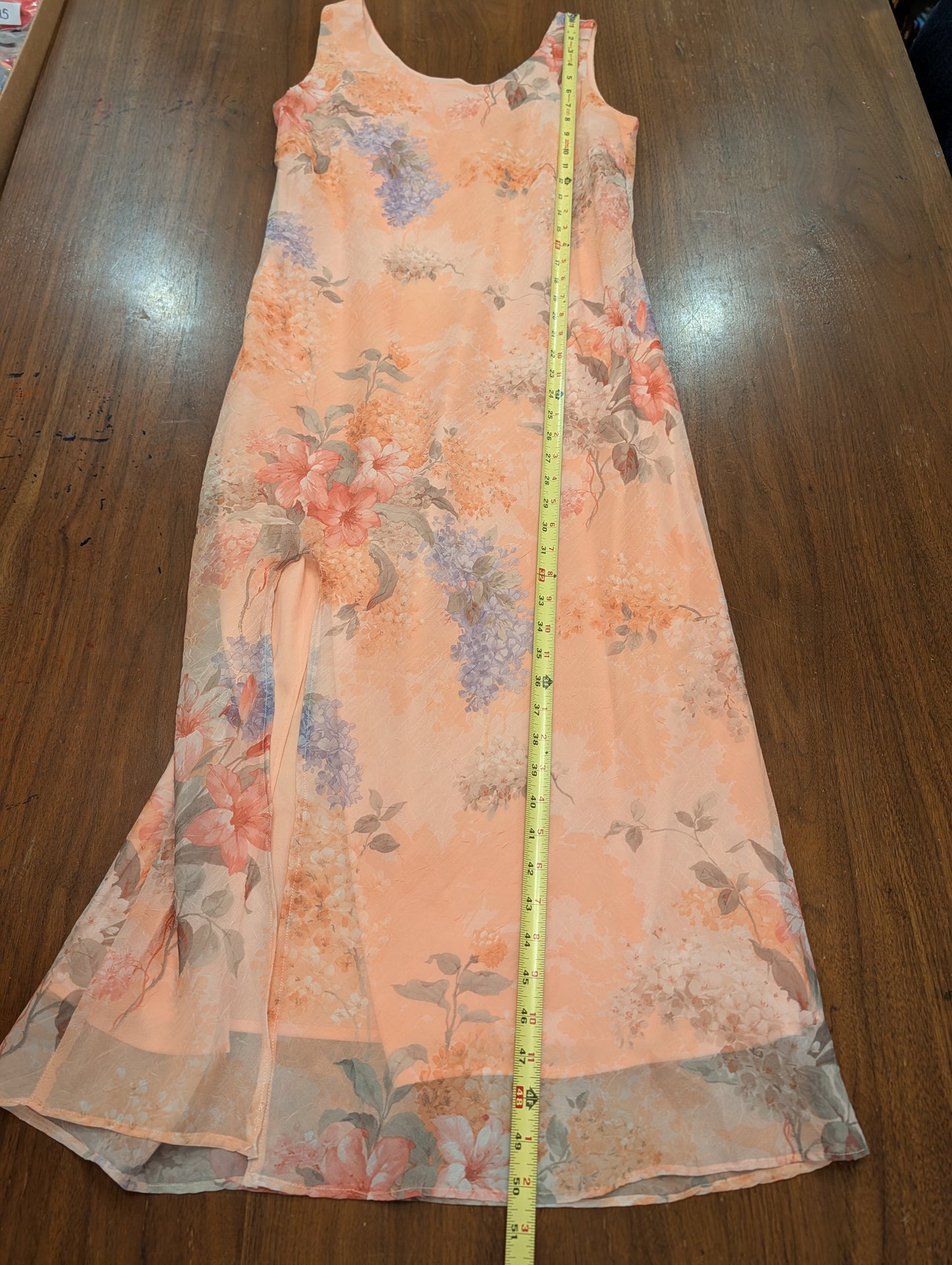NWT Vintage Karin Stevens Floral Midi Dress - 10