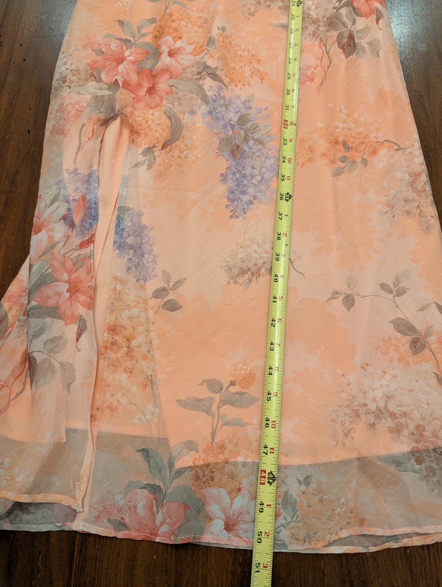 NWT Vintage Karin Stevens Floral Midi Dress - 10