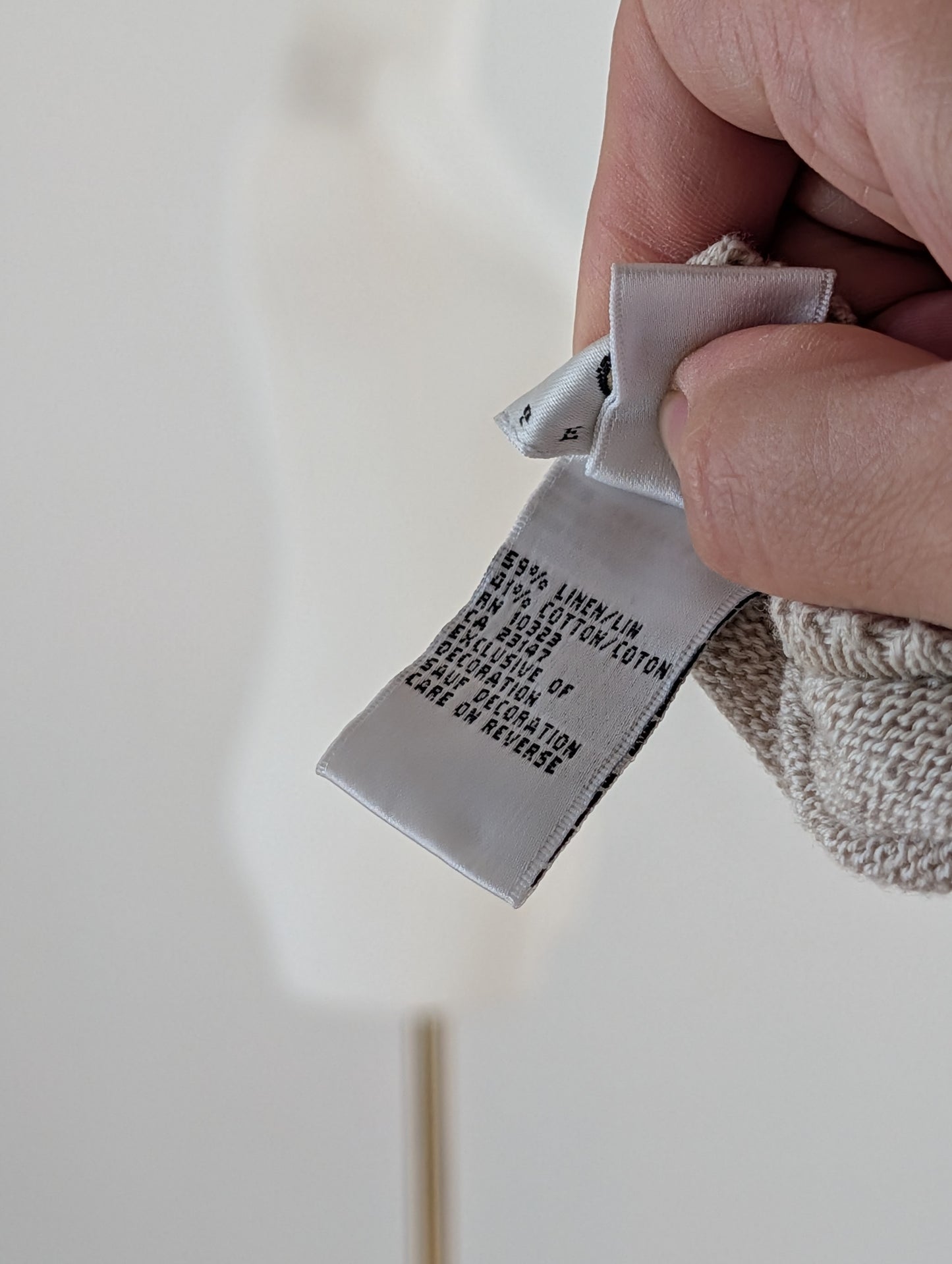 Talbots Linen Cotton Feather Zip Cardigan - M