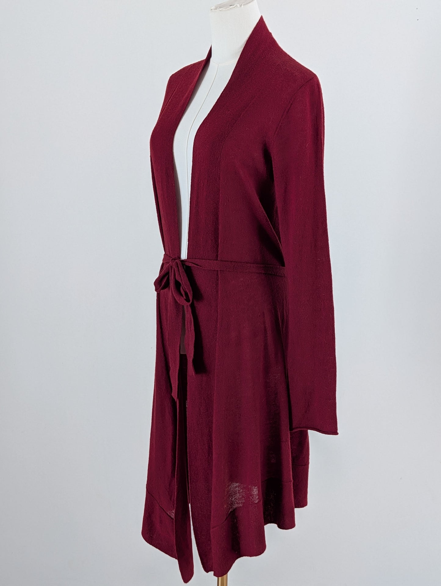 Isda & Co Alpaca Belted Cardigan Sweater - M