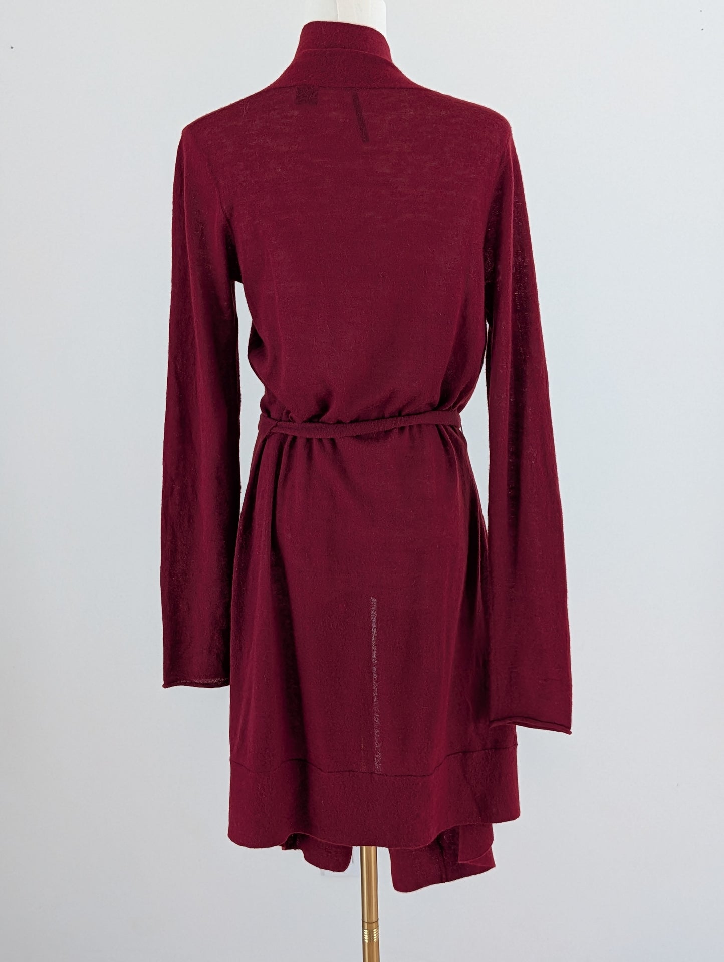 Isda & Co Alpaca Belted Cardigan Sweater - M