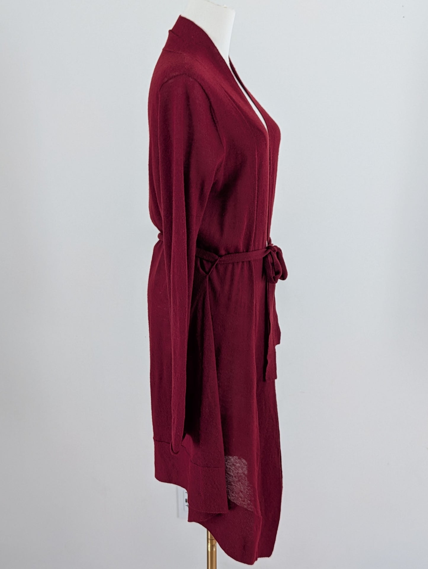 Isda & Co Alpaca Belted Cardigan Sweater - M