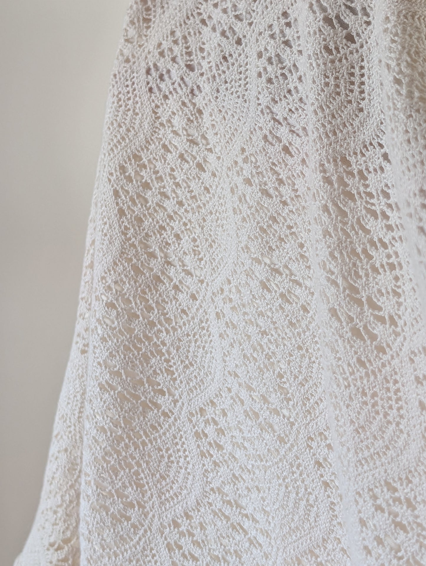 De Collection Crochet Lace Scalloped Romantic Dress - 8