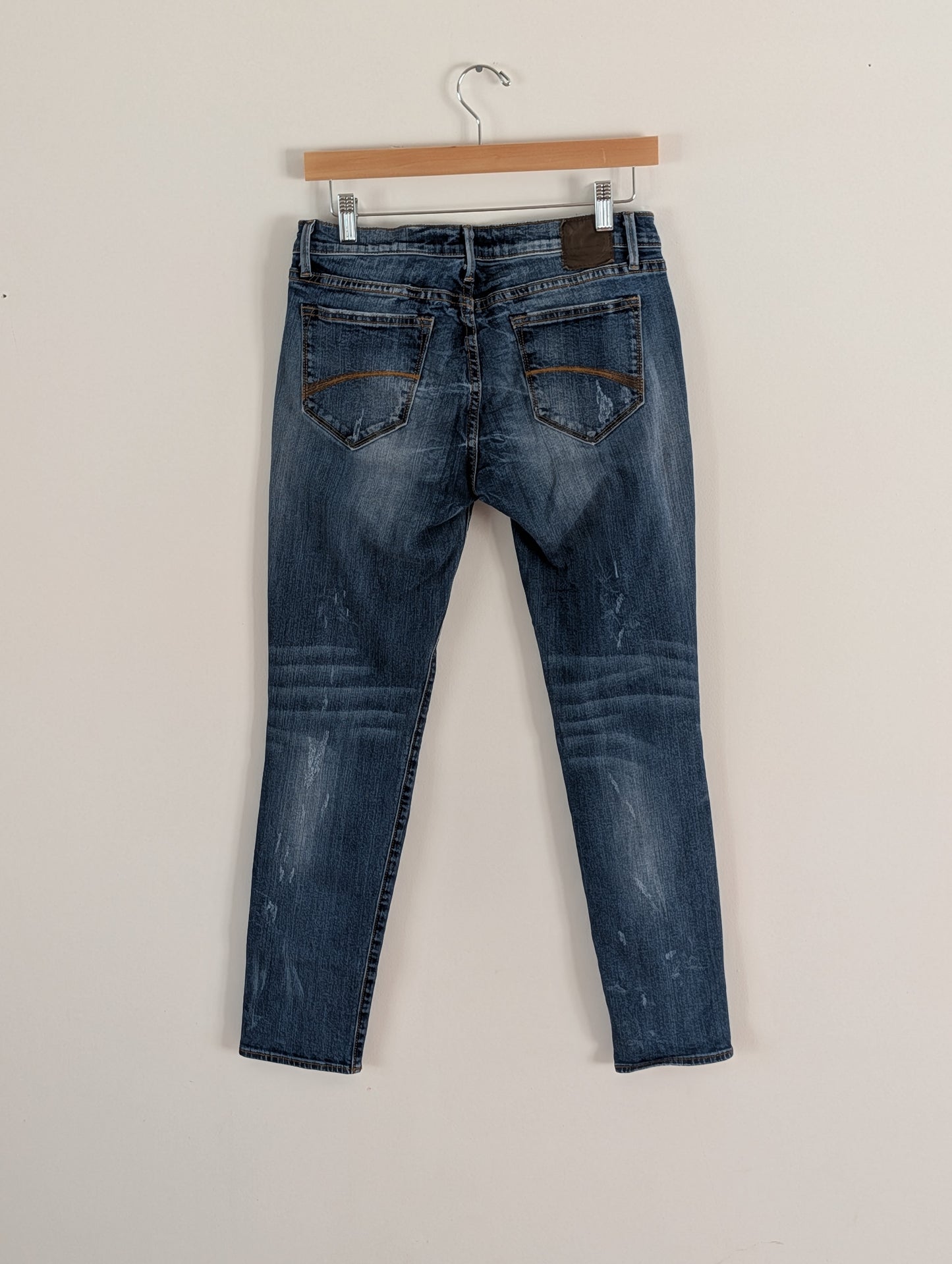 Driftwood Floral Embroidered Straight Leg Jeans - 29