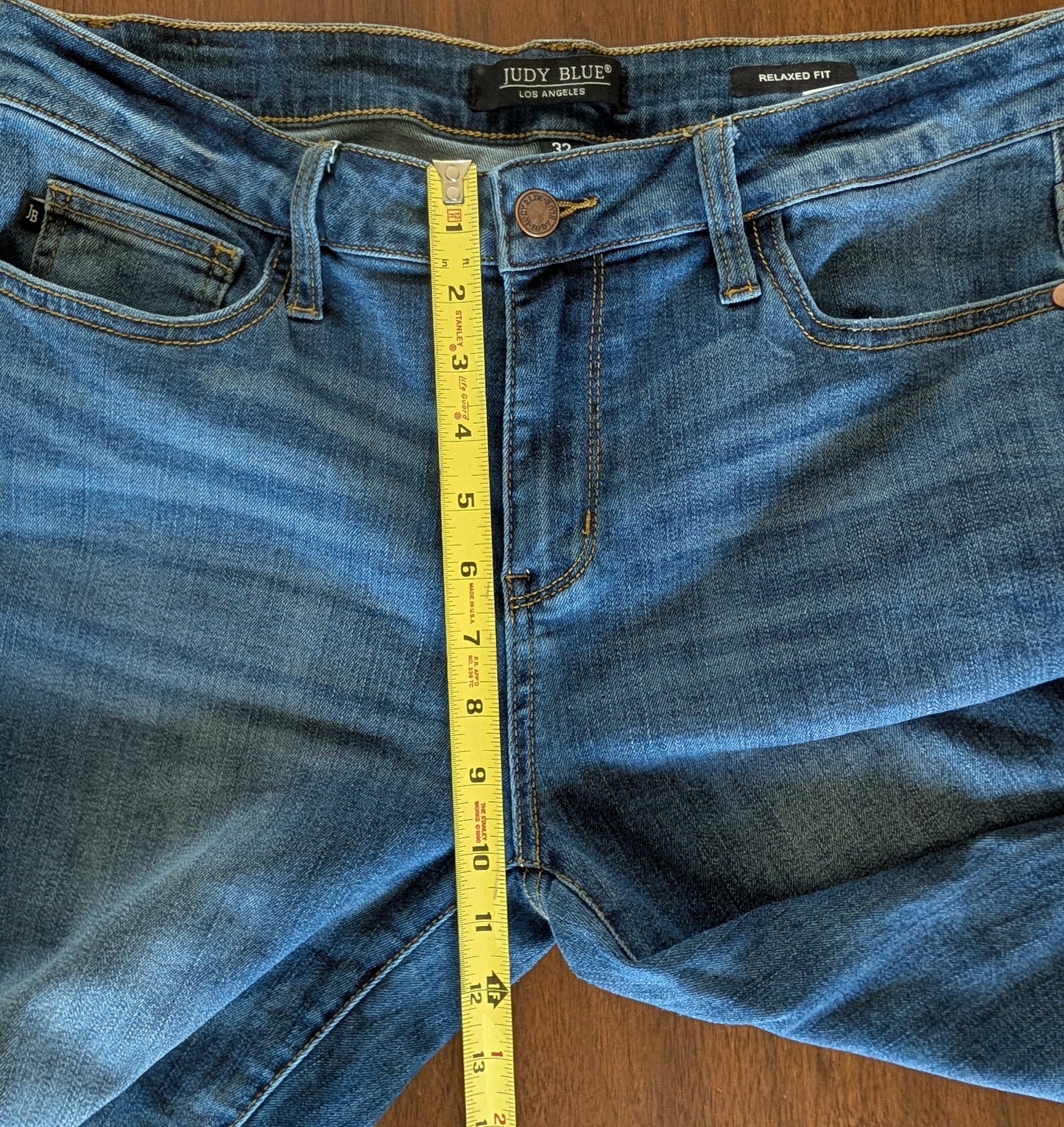 Judy Blue Relaxed Fit Straight Leg Jeans - 32