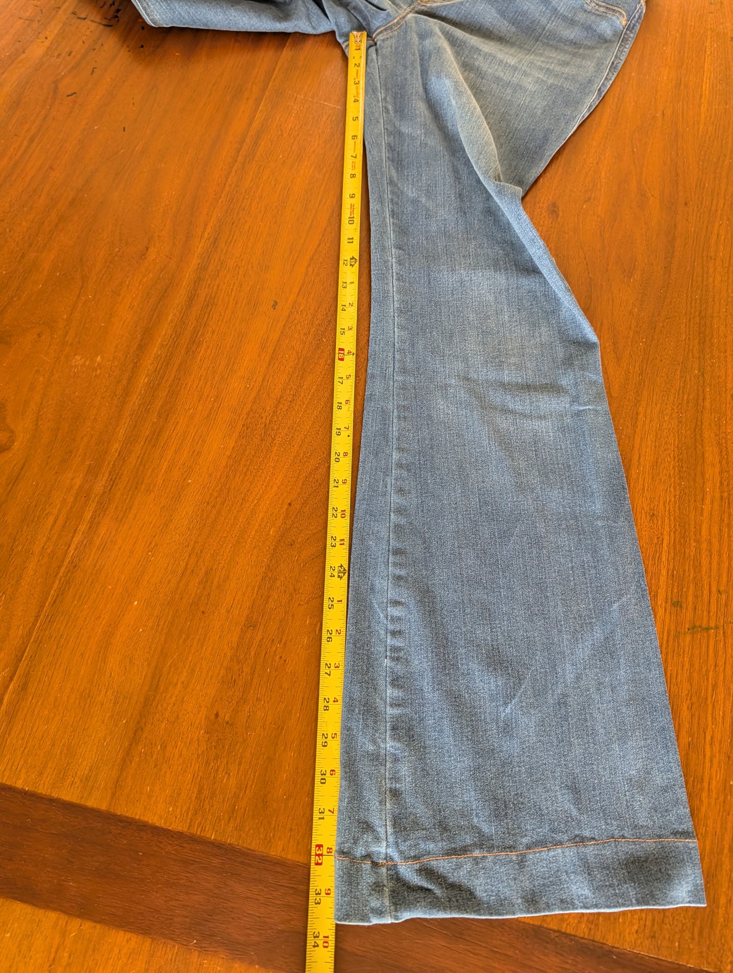 SPANX Denim Pull-On Elastic Waist Bootcut Jeans - 1X