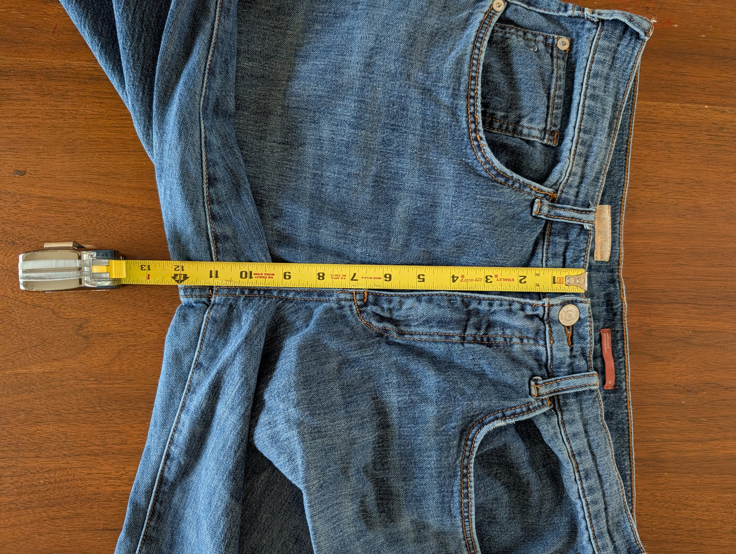 Anthropologie Pilcro Dark Wash Wide Leg Jeans - 30