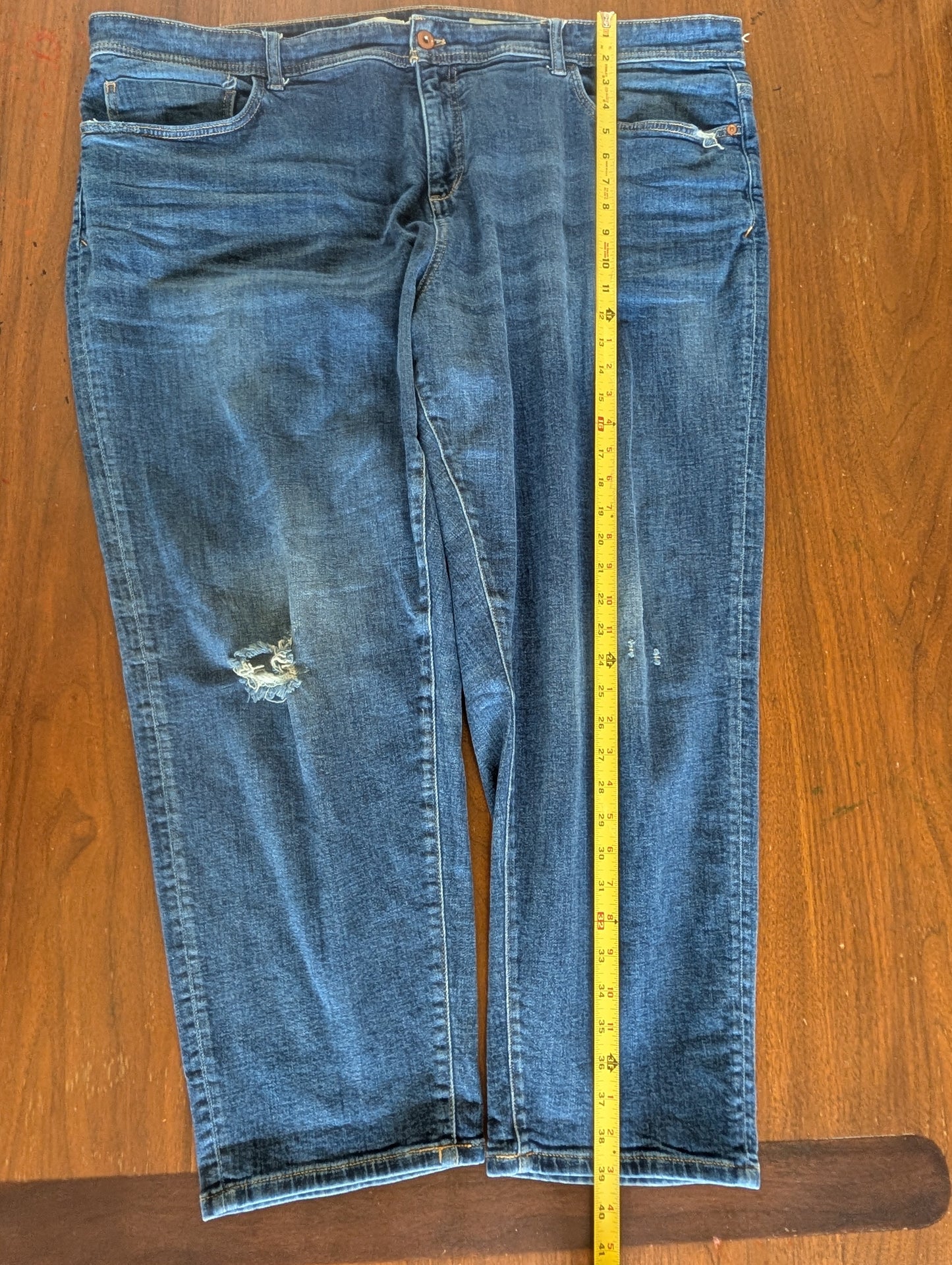 Anthropologie Pilcro Slim Boyfriend Distressed Jeans - 22W