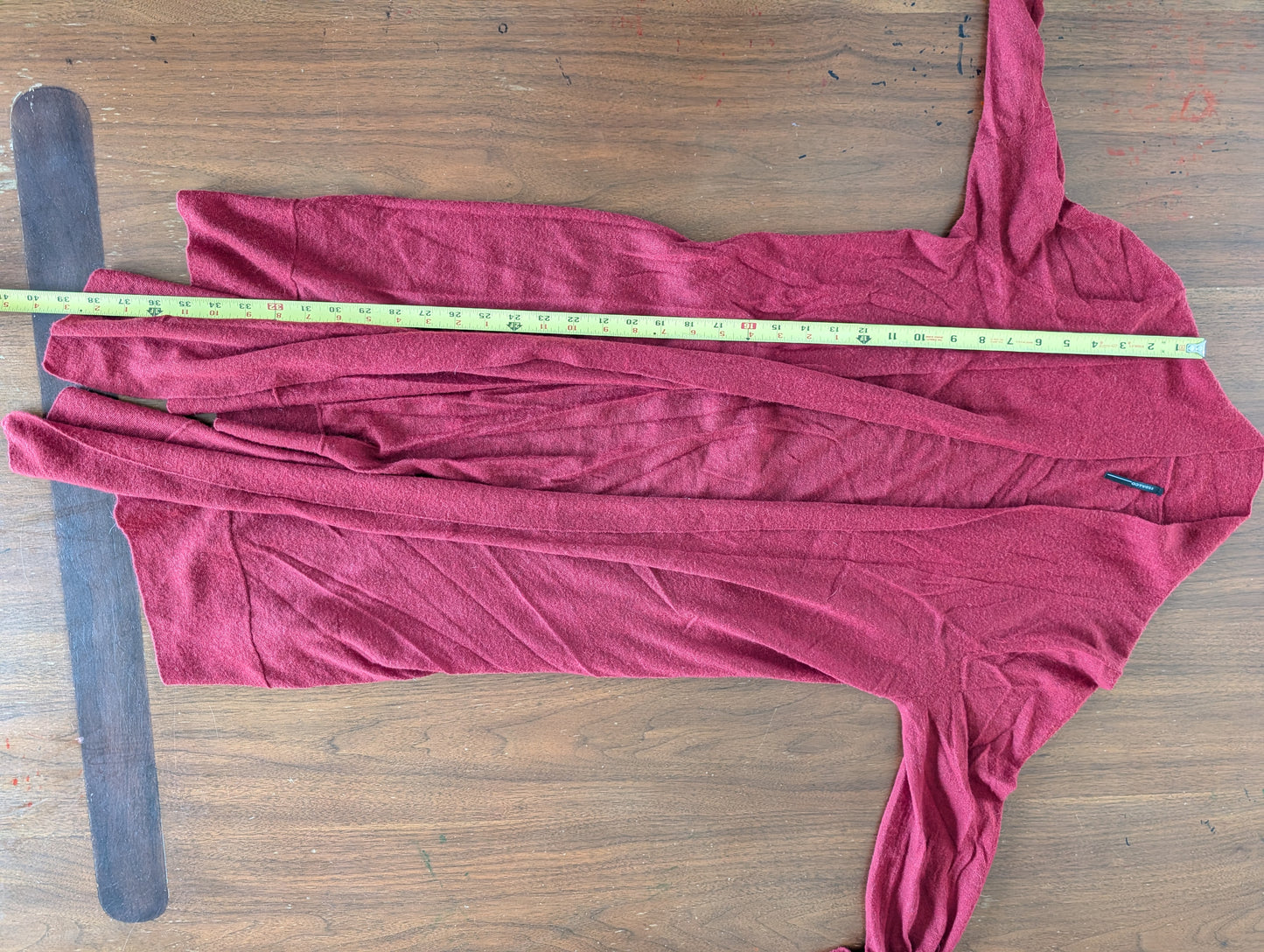 Isda & Co Alpaca Belted Cardigan Sweater - M