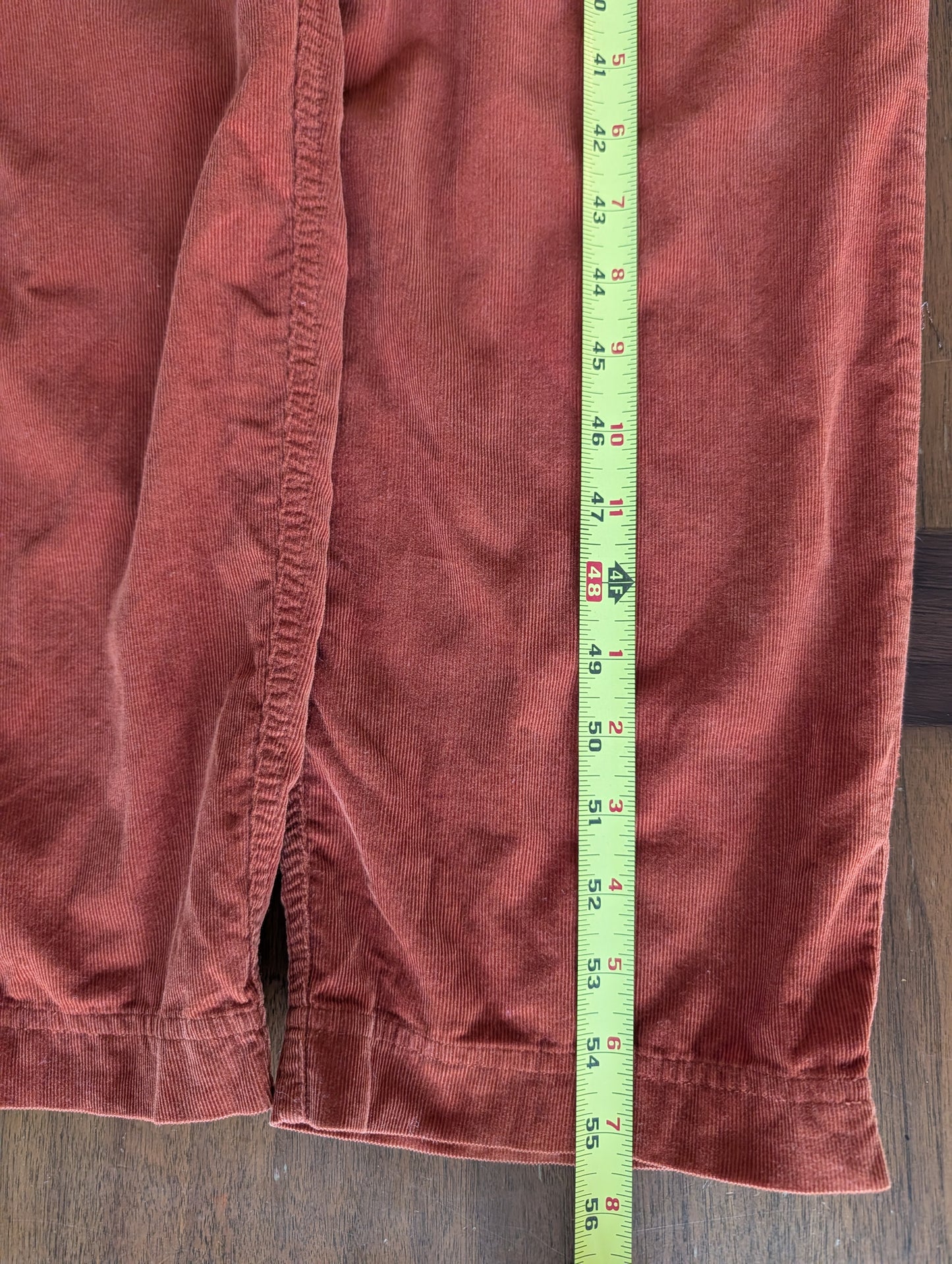 Madewell Corduroy Puff-Sleeve Button-Front Jumpsuit - 10