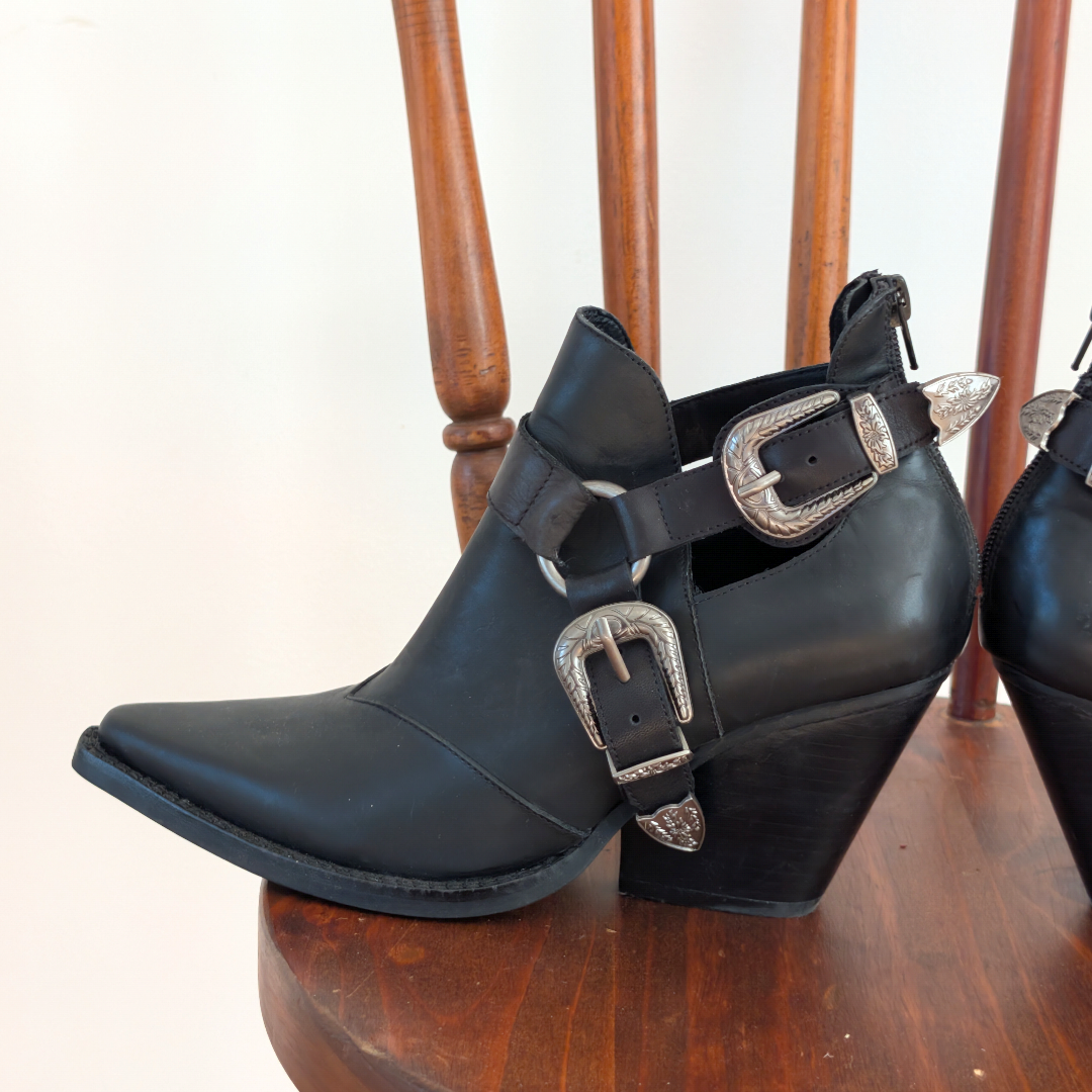 Free People Jeffrey Campbell Icon Western Boots - 8