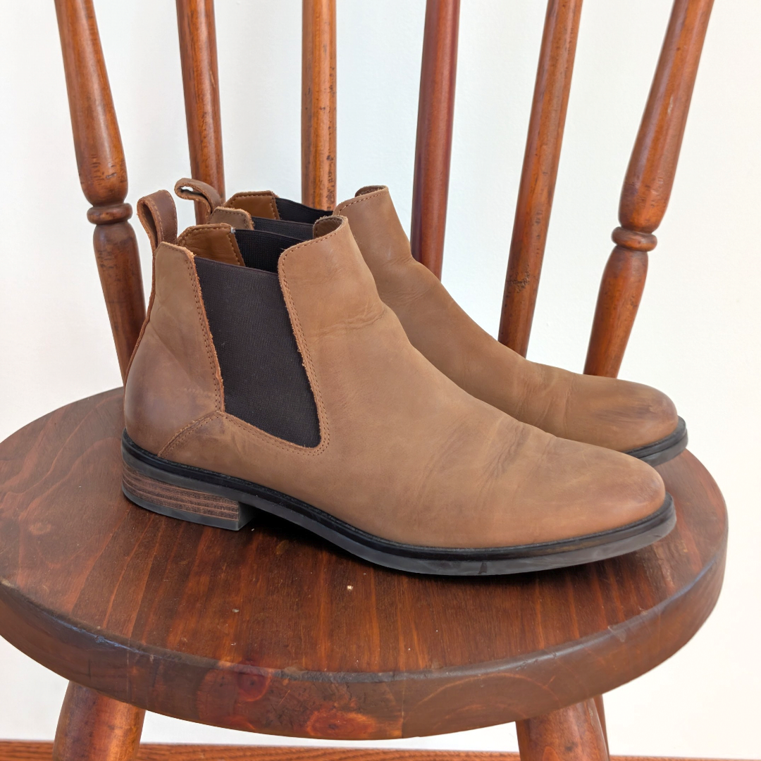 Clarks Ankle Chelsea Jodphur Boots Leather - 9