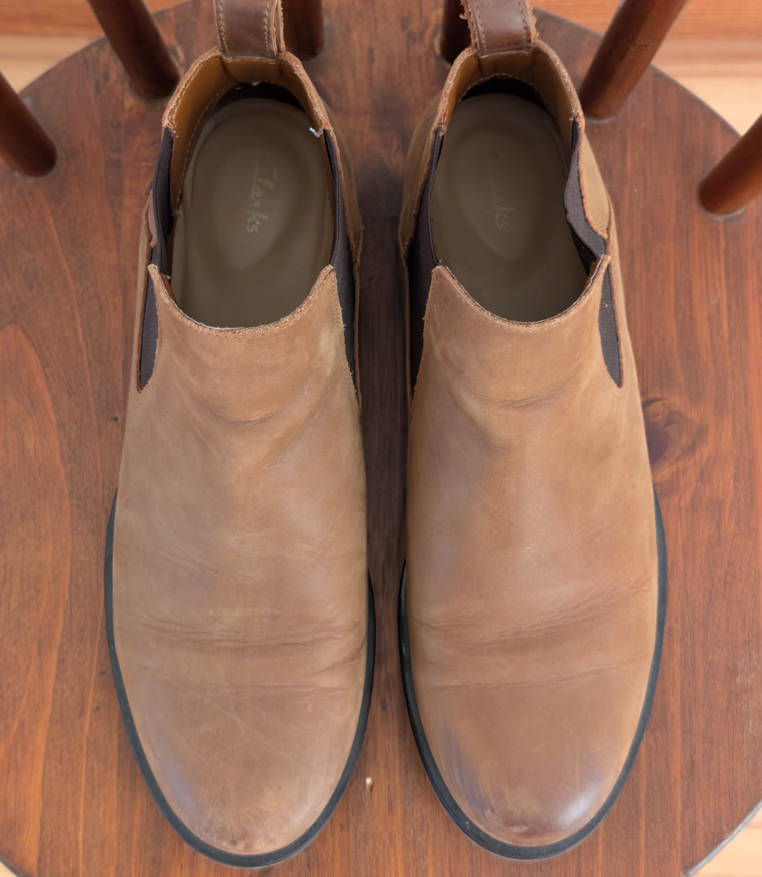 Clarks Ankle Chelsea Jodphur Boots Leather - 9