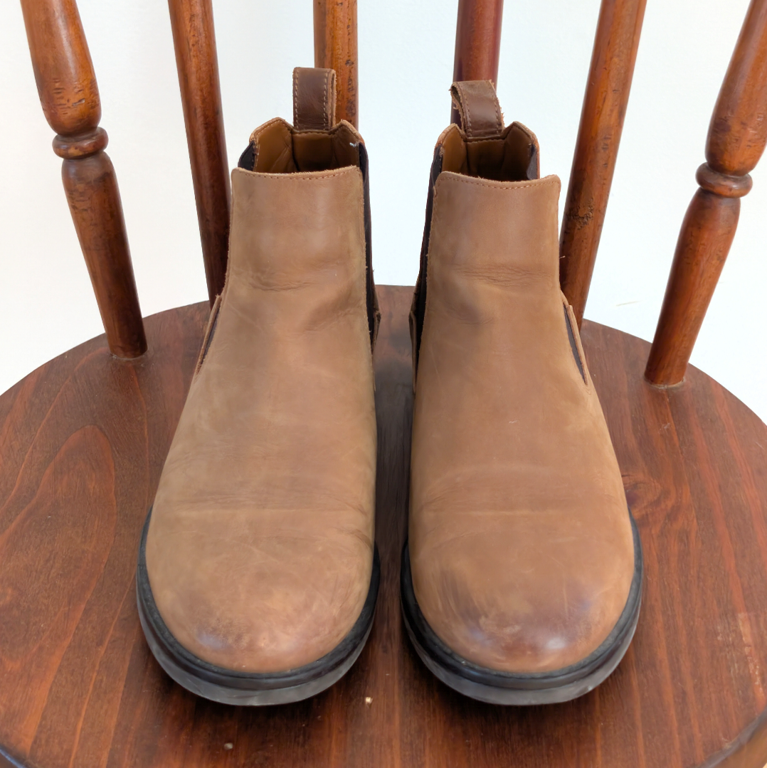Clarks Ankle Chelsea Jodphur Boots Leather - 9