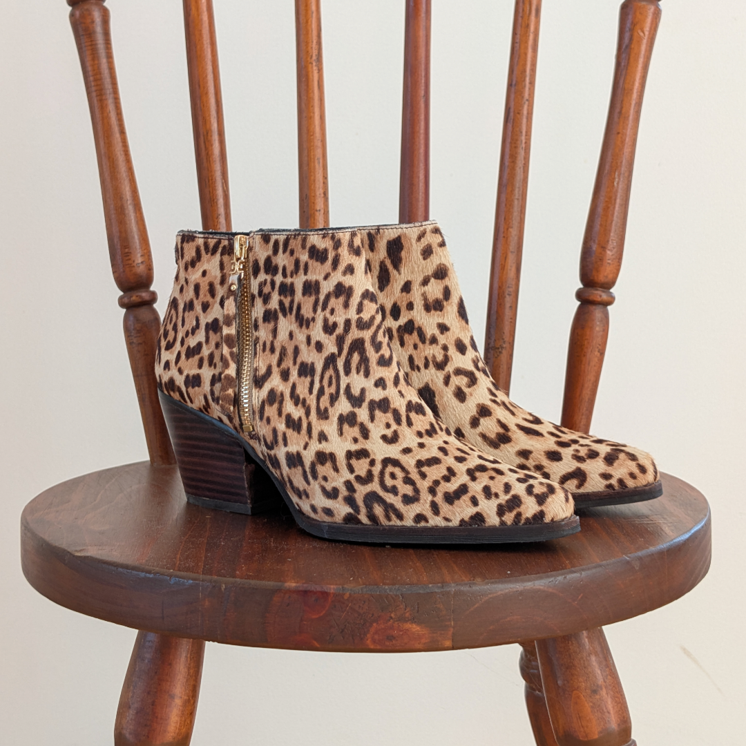 Sam Edelman Walden Leopard Print Bootie - 7