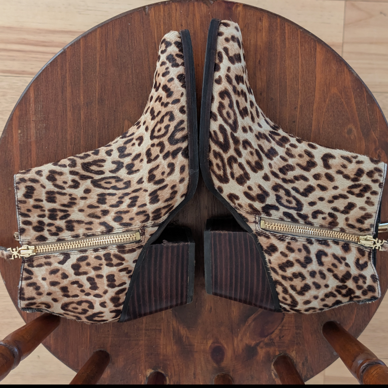 Sam Edelman Walden Leopard Print Bootie - 7