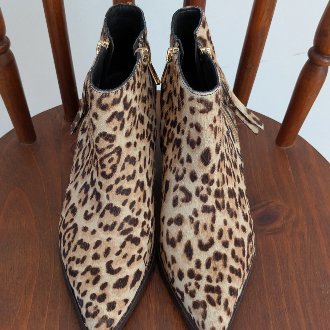 Sam Edelman Walden Leopard Print Bootie - 7