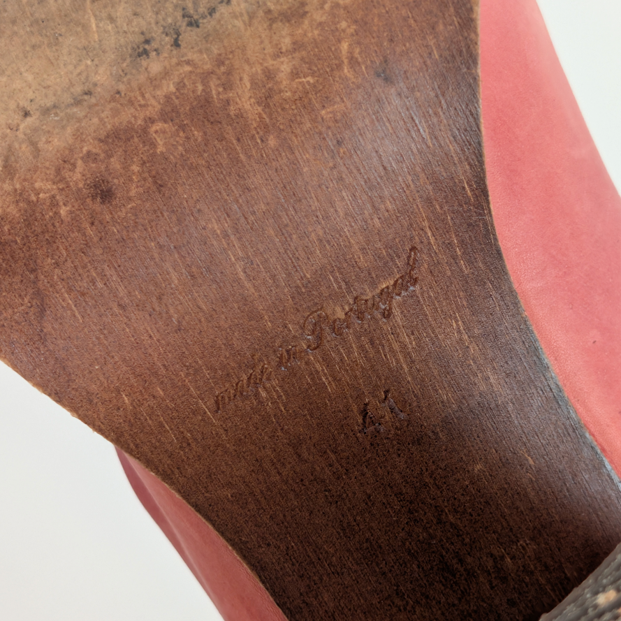 Free People Elle Block Heel Boots Leather - 9